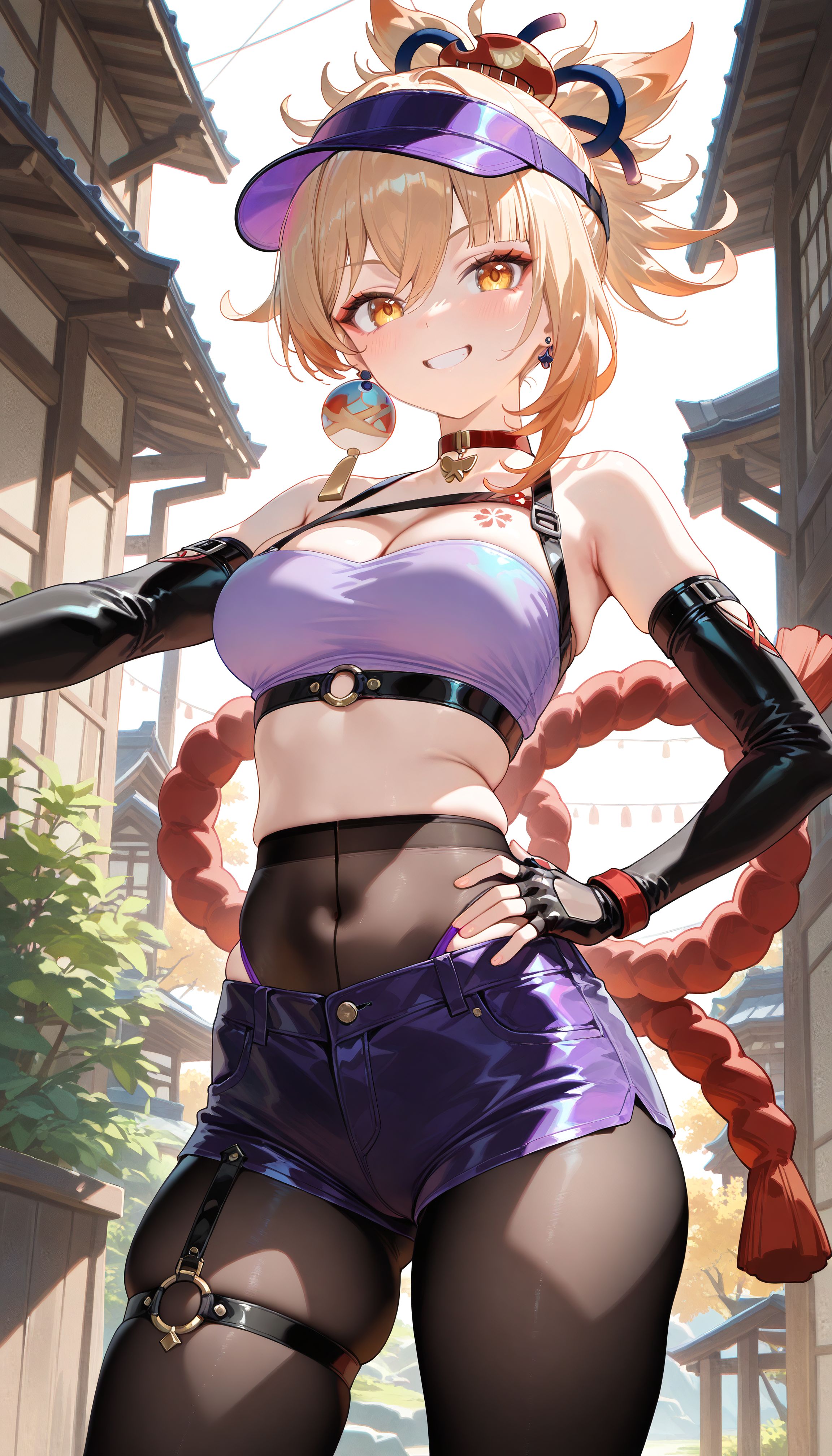 宵宫 原神 运动女孩 二次元 元气少女,第3张