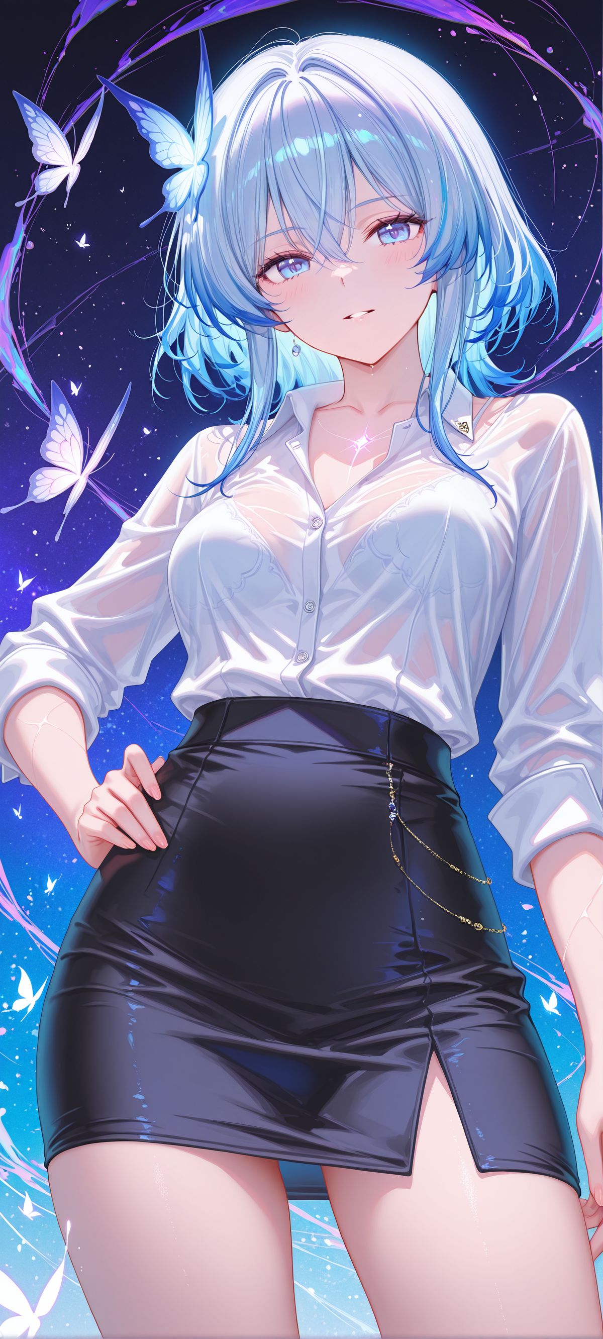 鸣潮 ai绘画 守岸人 游戏角色 二次元,第4张