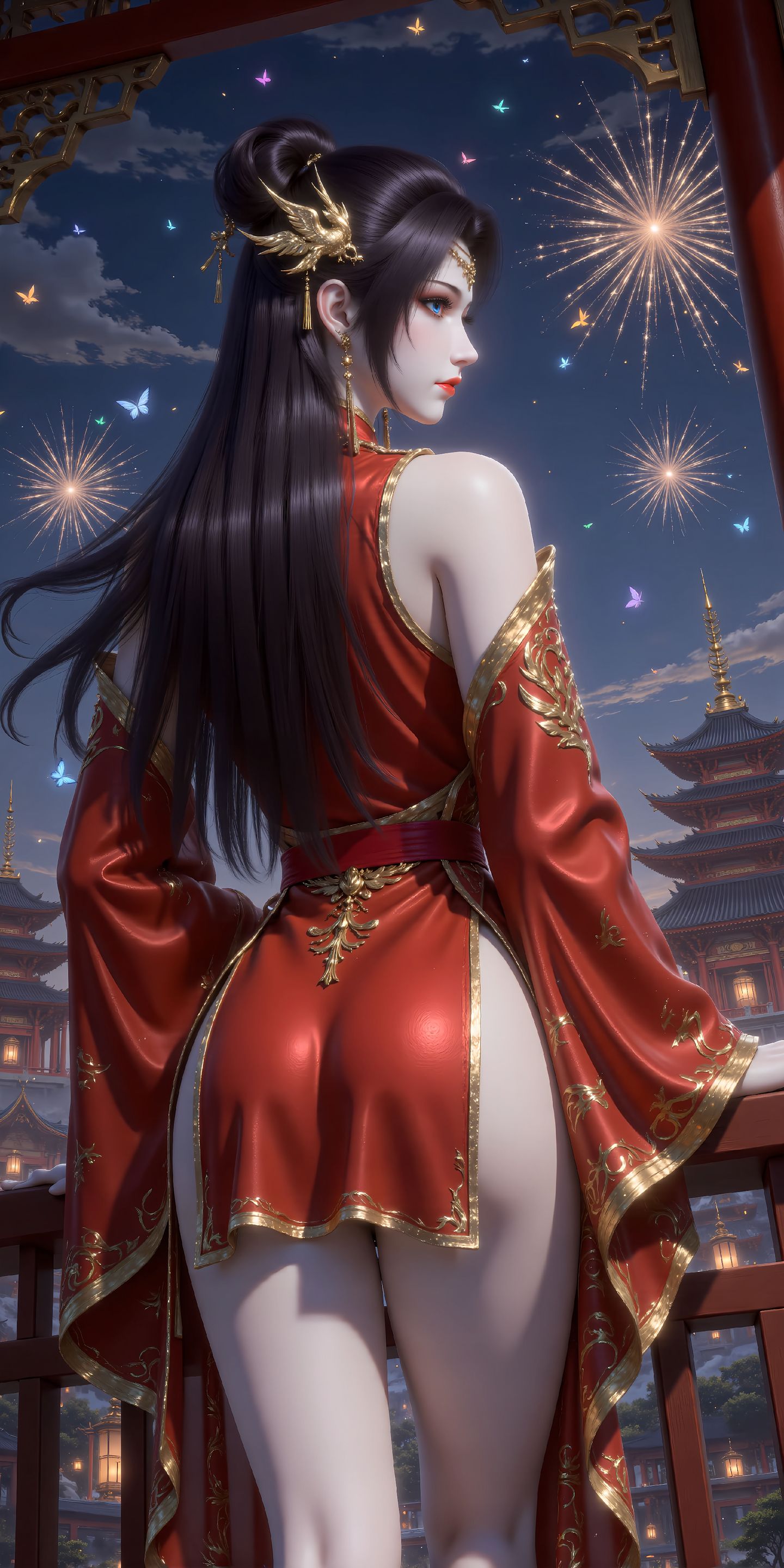 ai绘画 斗破苍穹 国漫女神 云韵,第1张