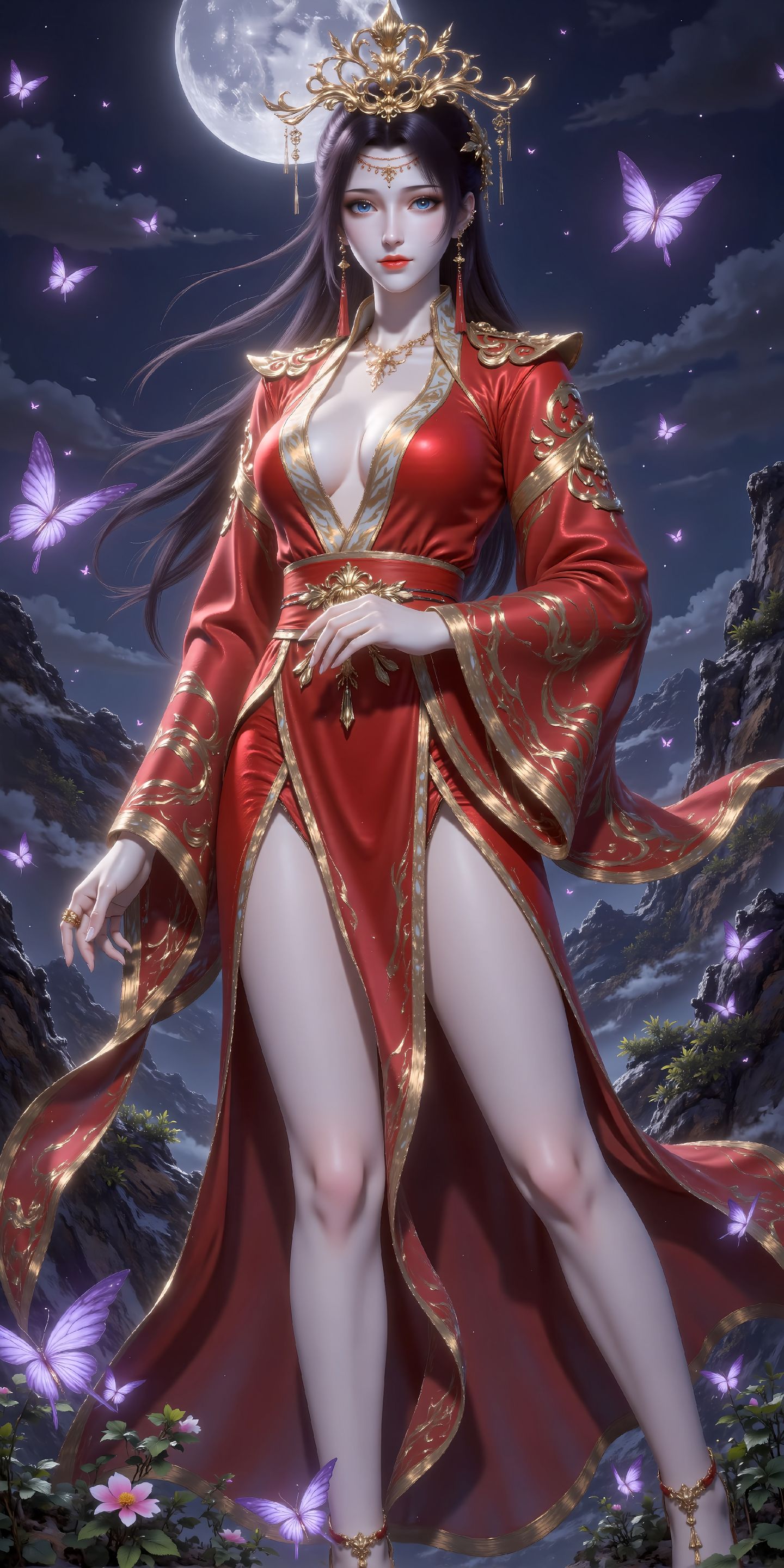 ai绘画 斗破苍穹 国漫女神 云韵,第3张