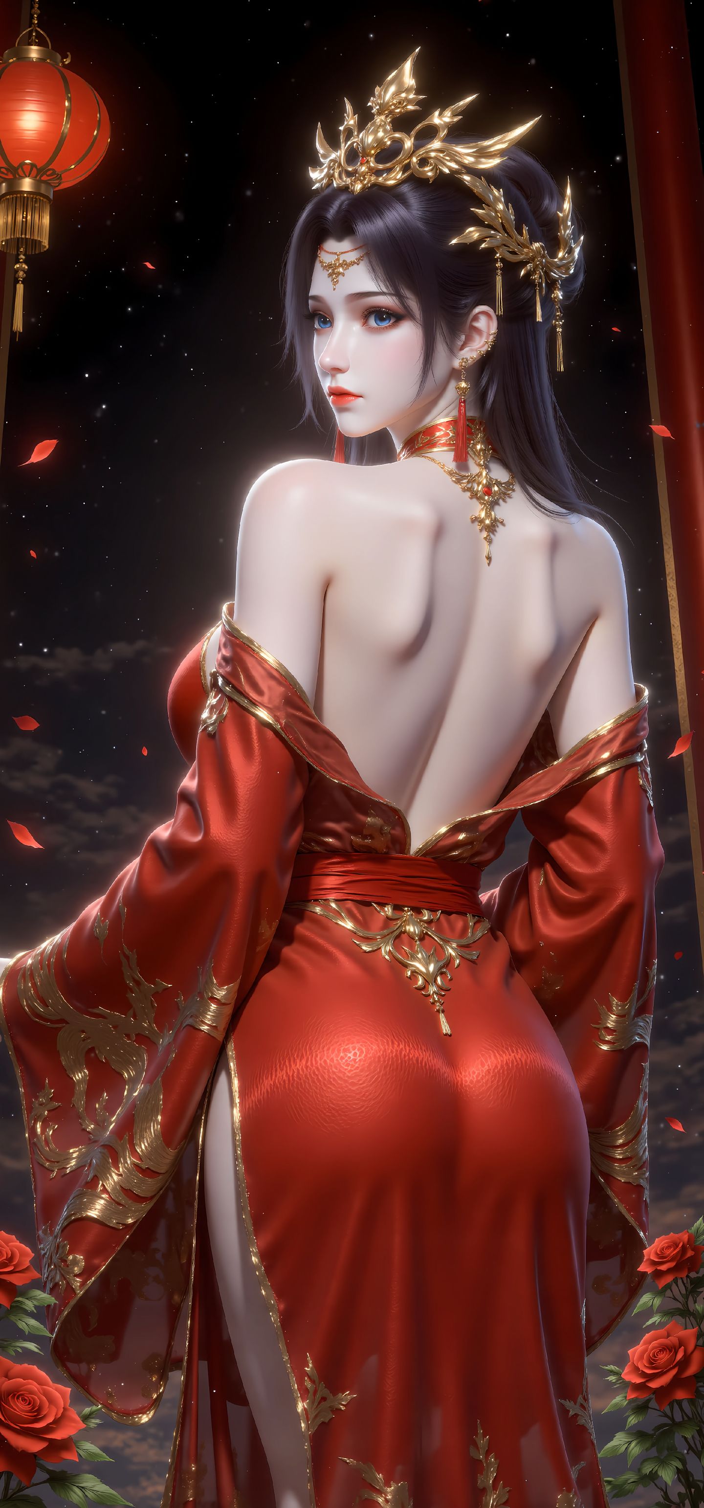 ai绘画 斗破苍穹 国漫女神 云韵,第2张