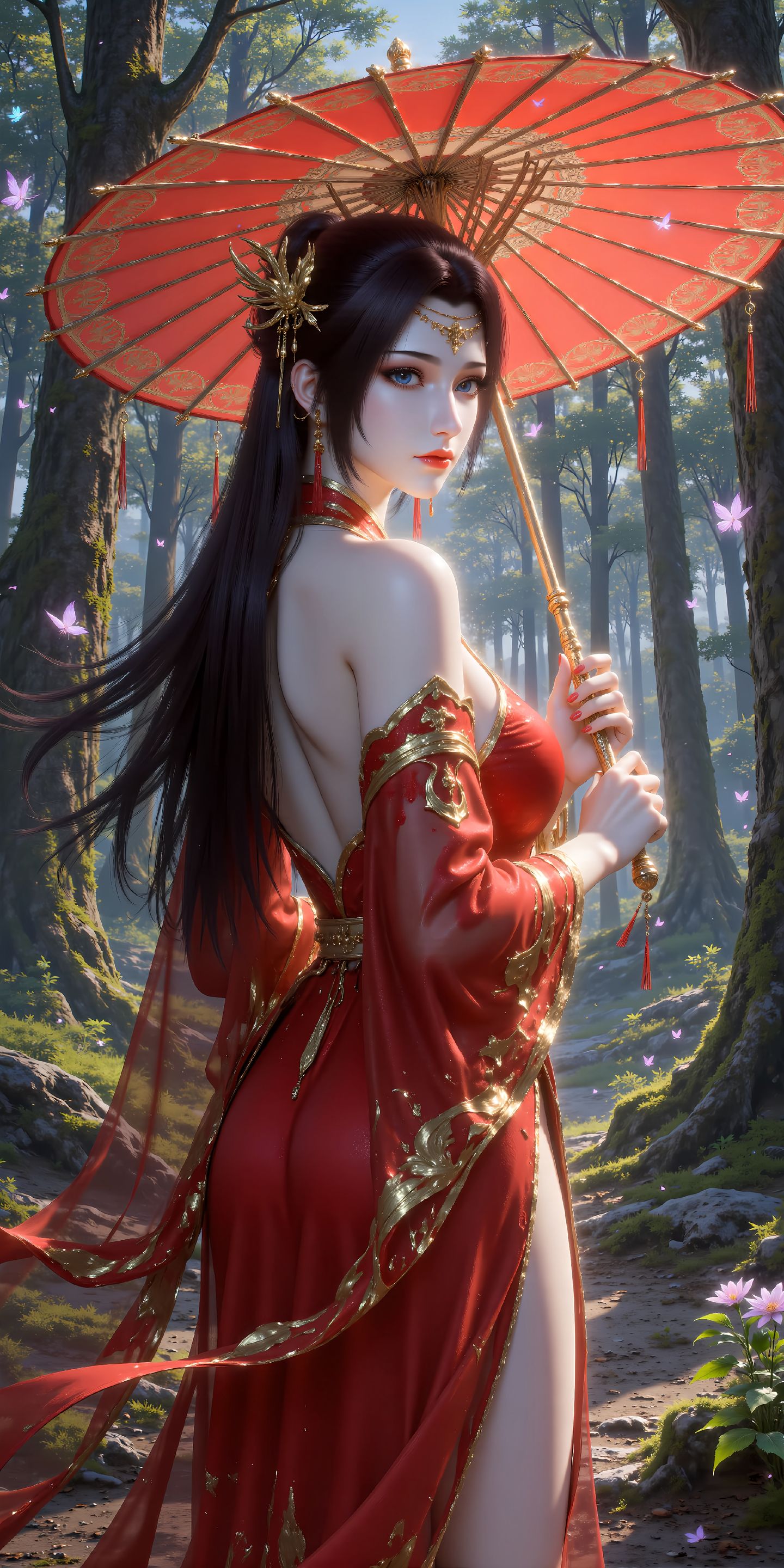 ai绘画 斗破苍穹 国漫女神 云韵,第5张