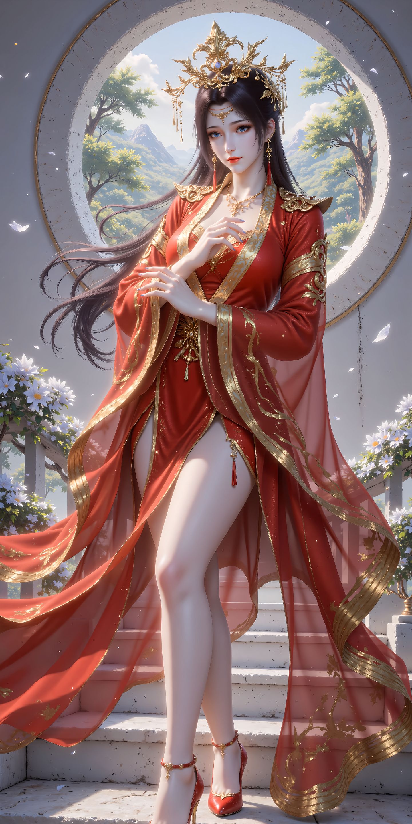 ai绘画 斗破苍穹 国漫女神 云韵,第4张