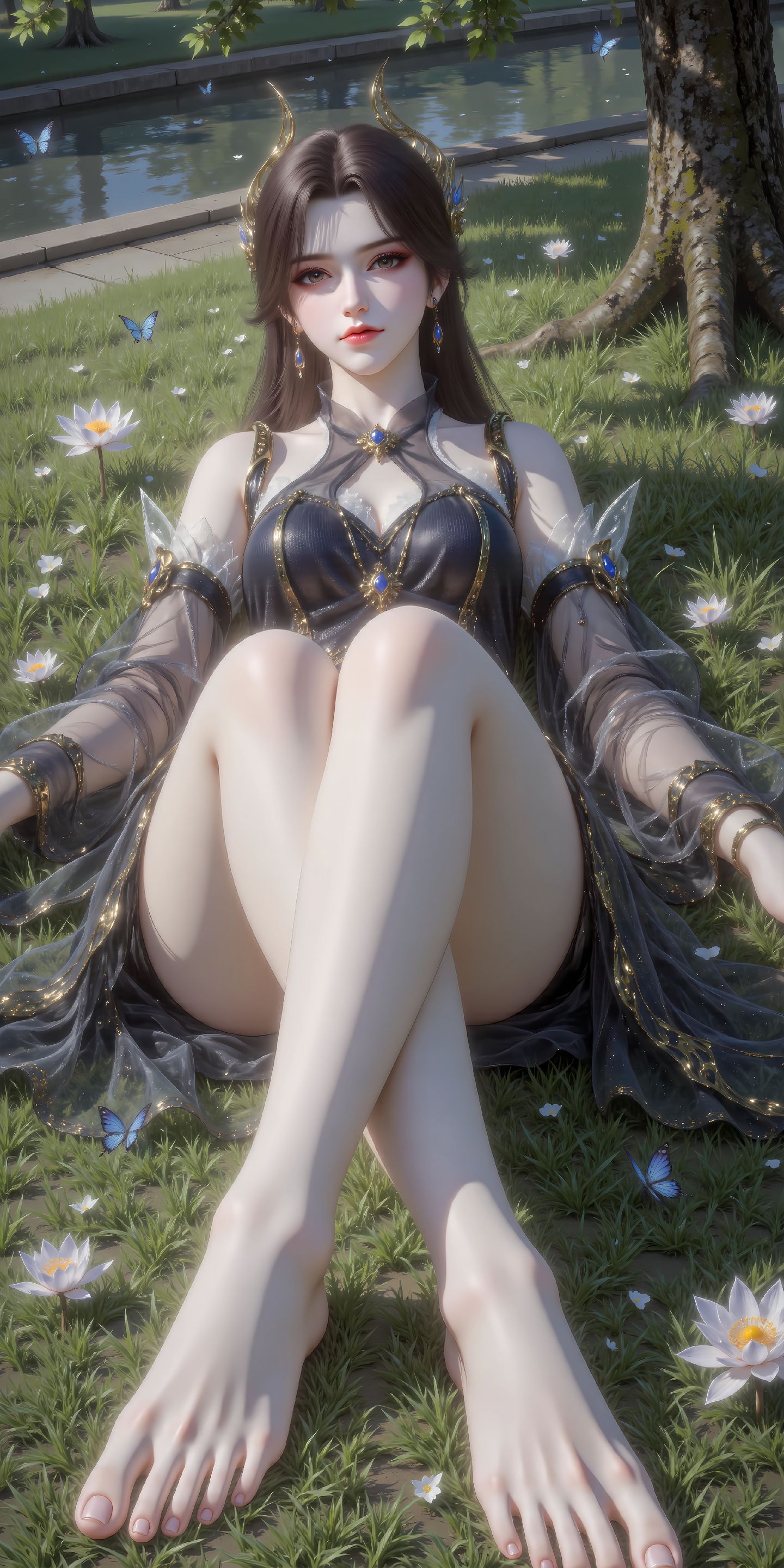 ai绘画 国漫女神 斗破苍穹 曹颖,第1张