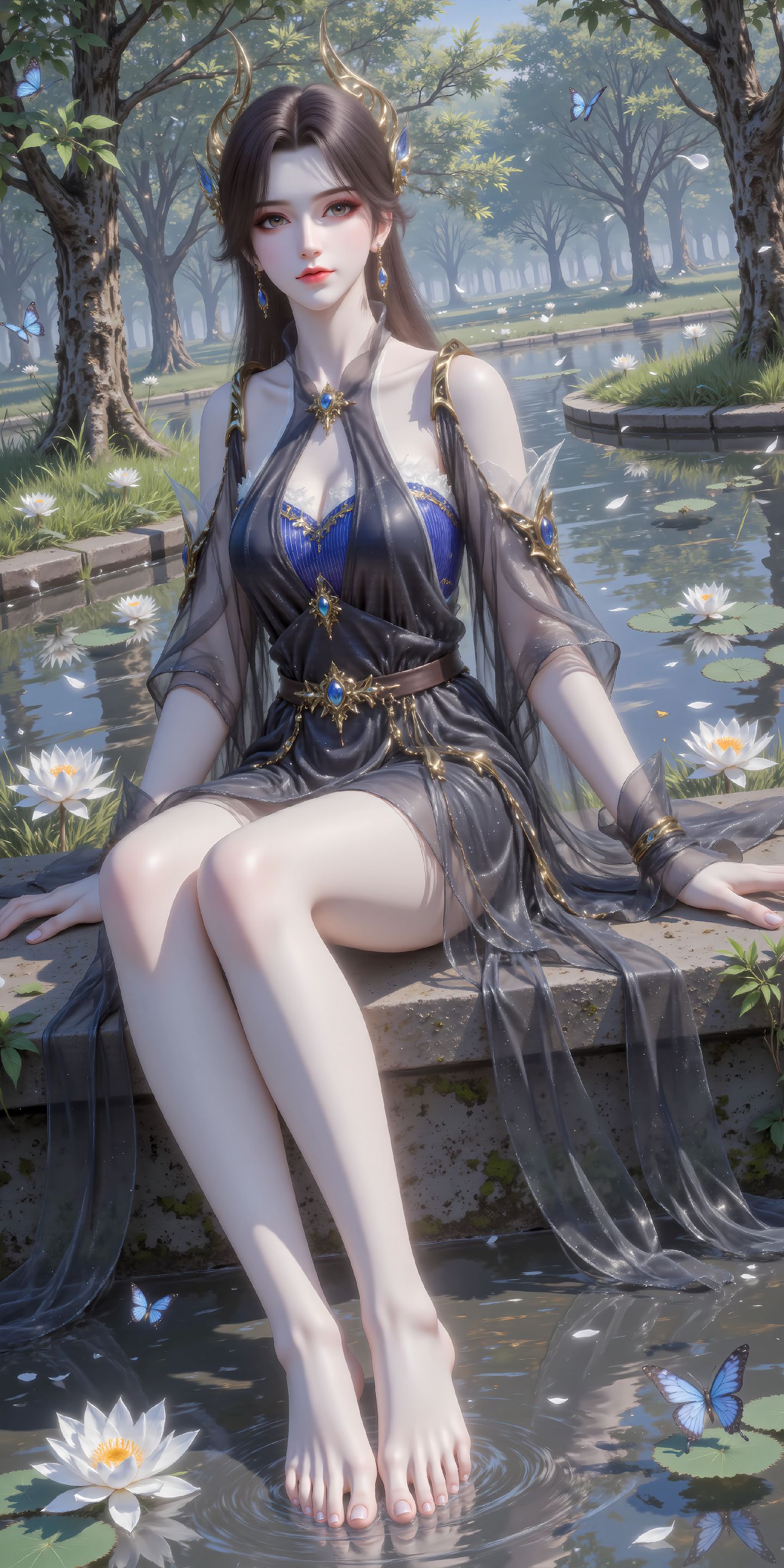 ai绘画 国漫女神 斗破苍穹 曹颖,第3张