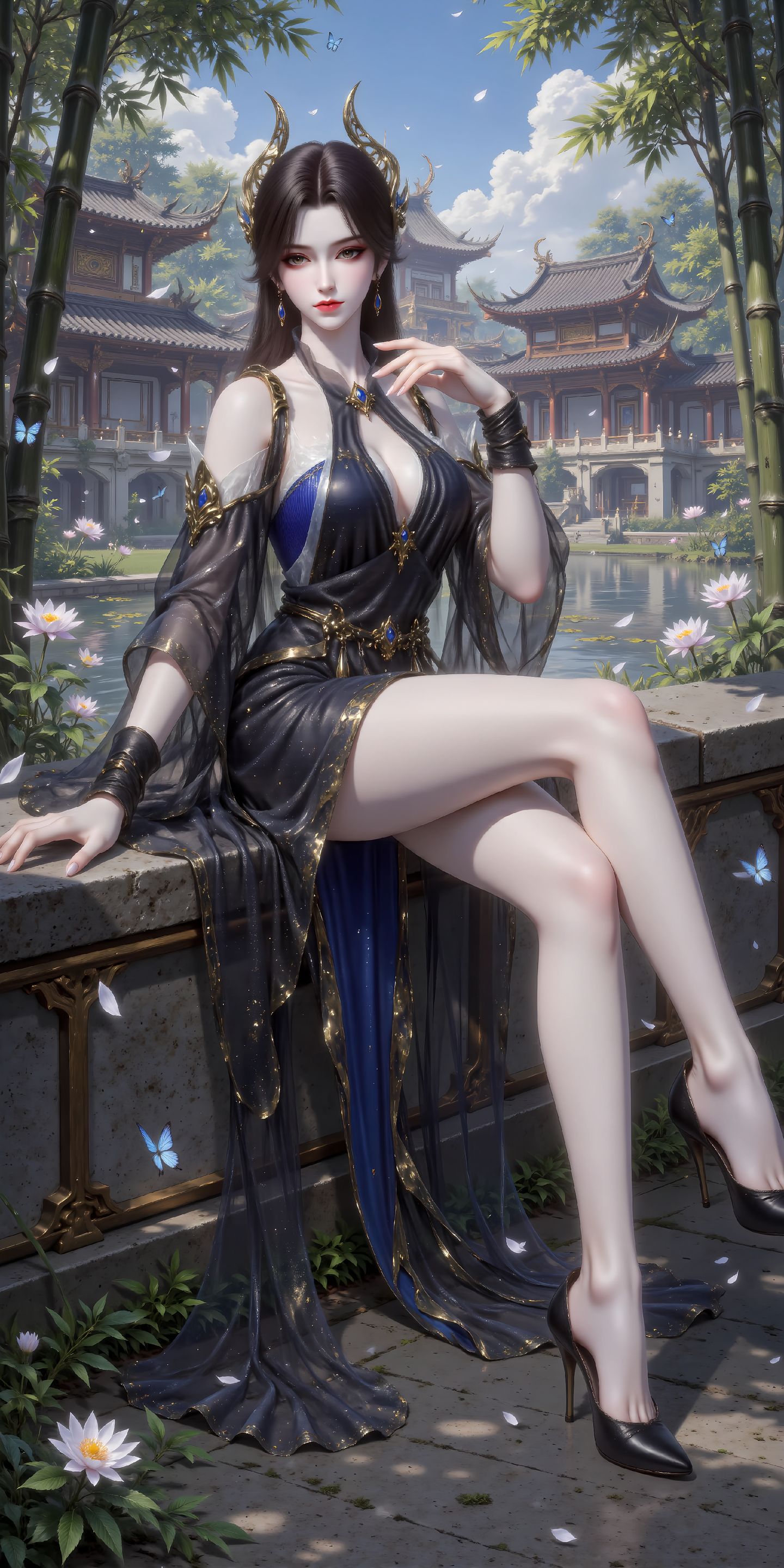 ai绘画 国漫女神 斗破苍穹 曹颖,第2张