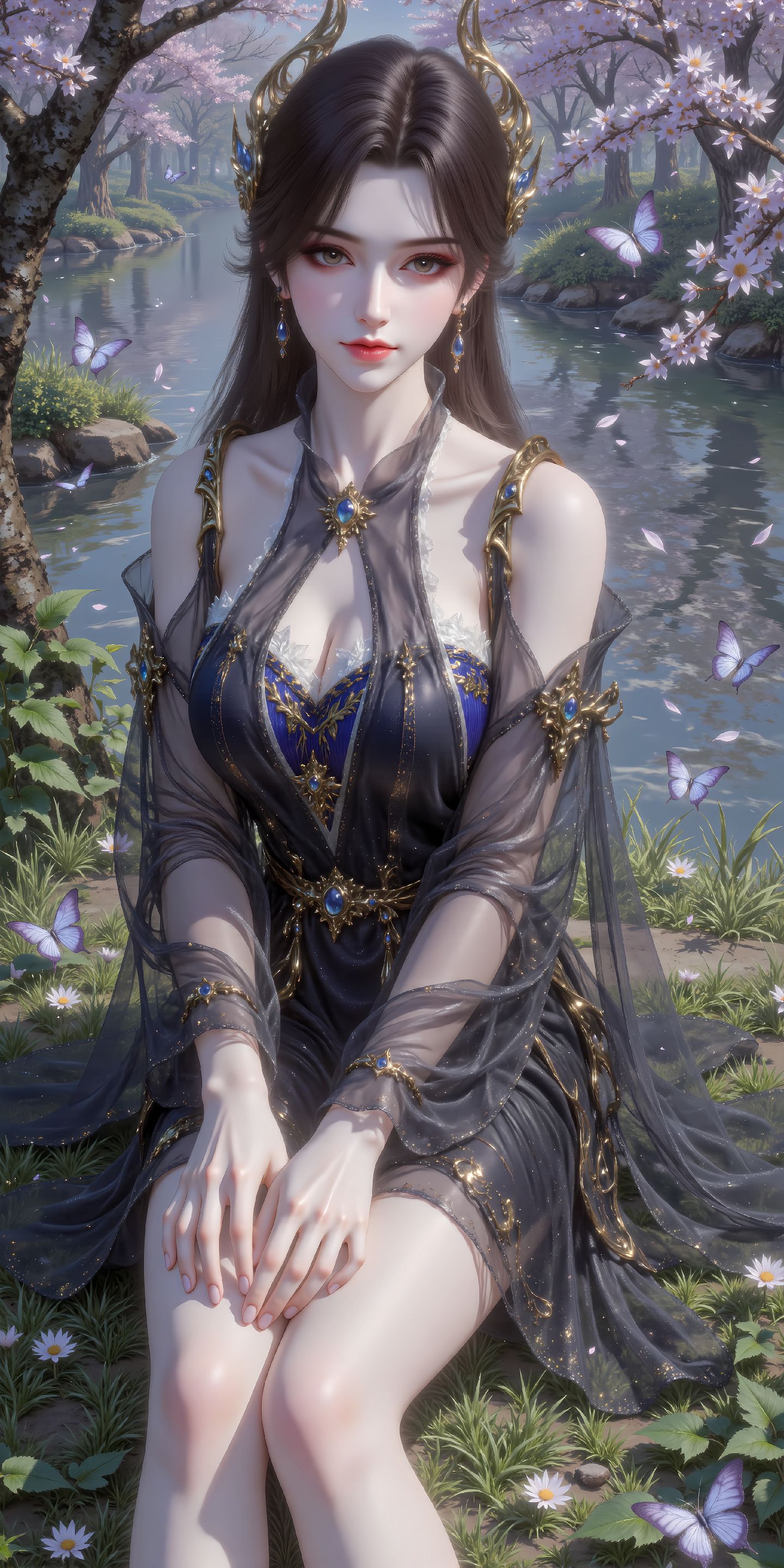 ai绘画 国漫女神 斗破苍穹 曹颖,第6张