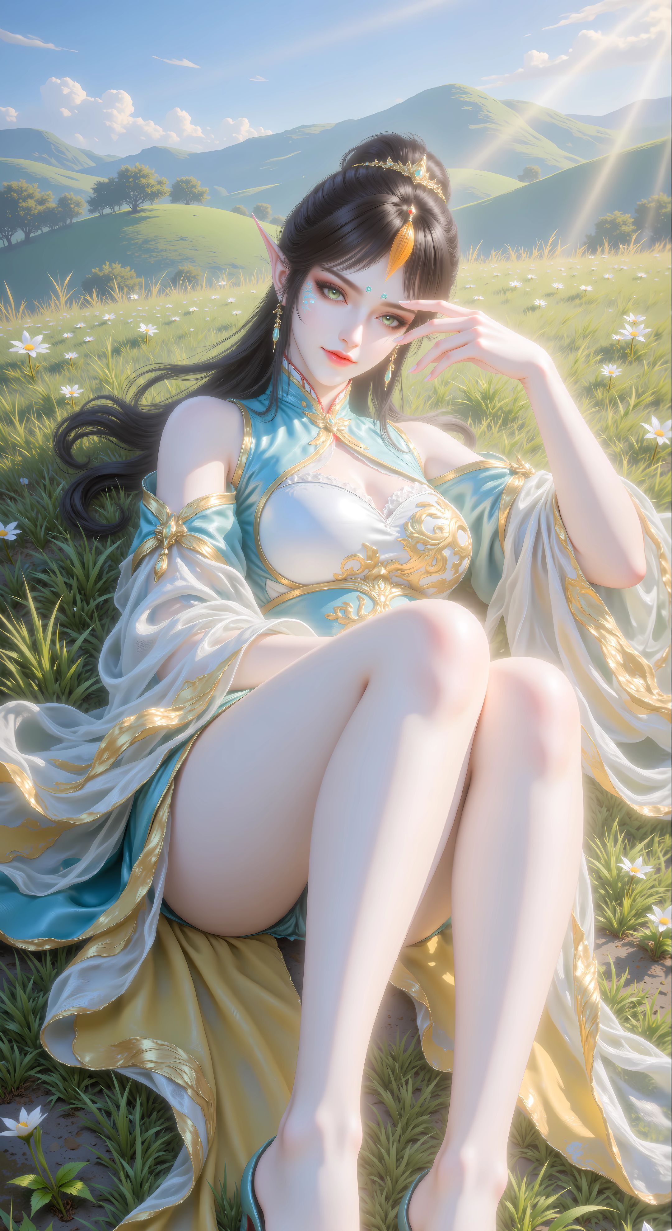 国漫 ai绘画 斗破苍穹 凤清儿,第1张