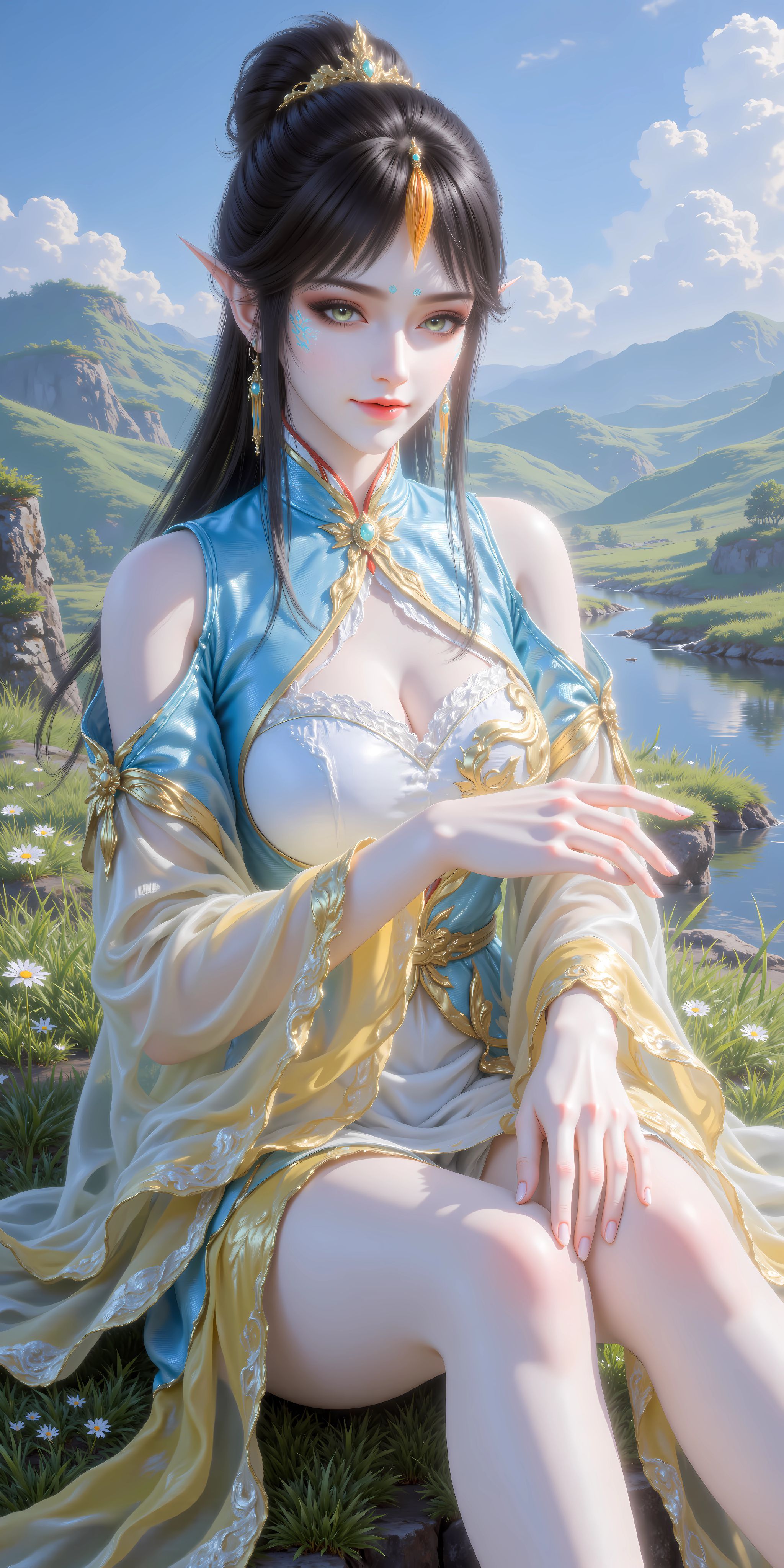 国漫 ai绘画 斗破苍穹 凤清儿,第3张