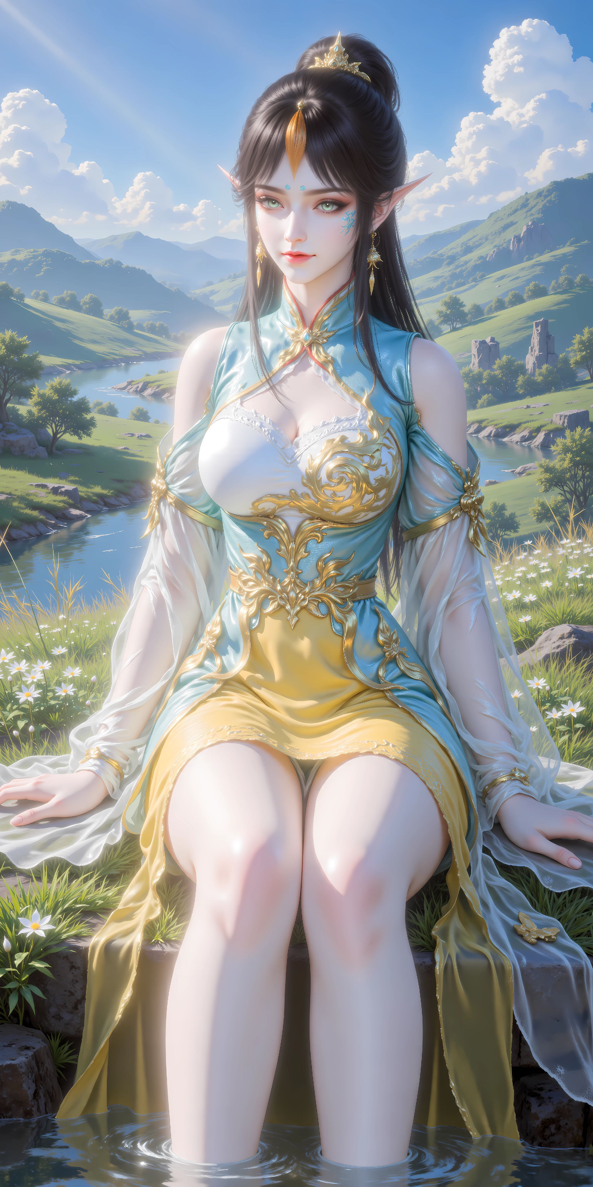 国漫 ai绘画 斗破苍穹 凤清儿,第4张