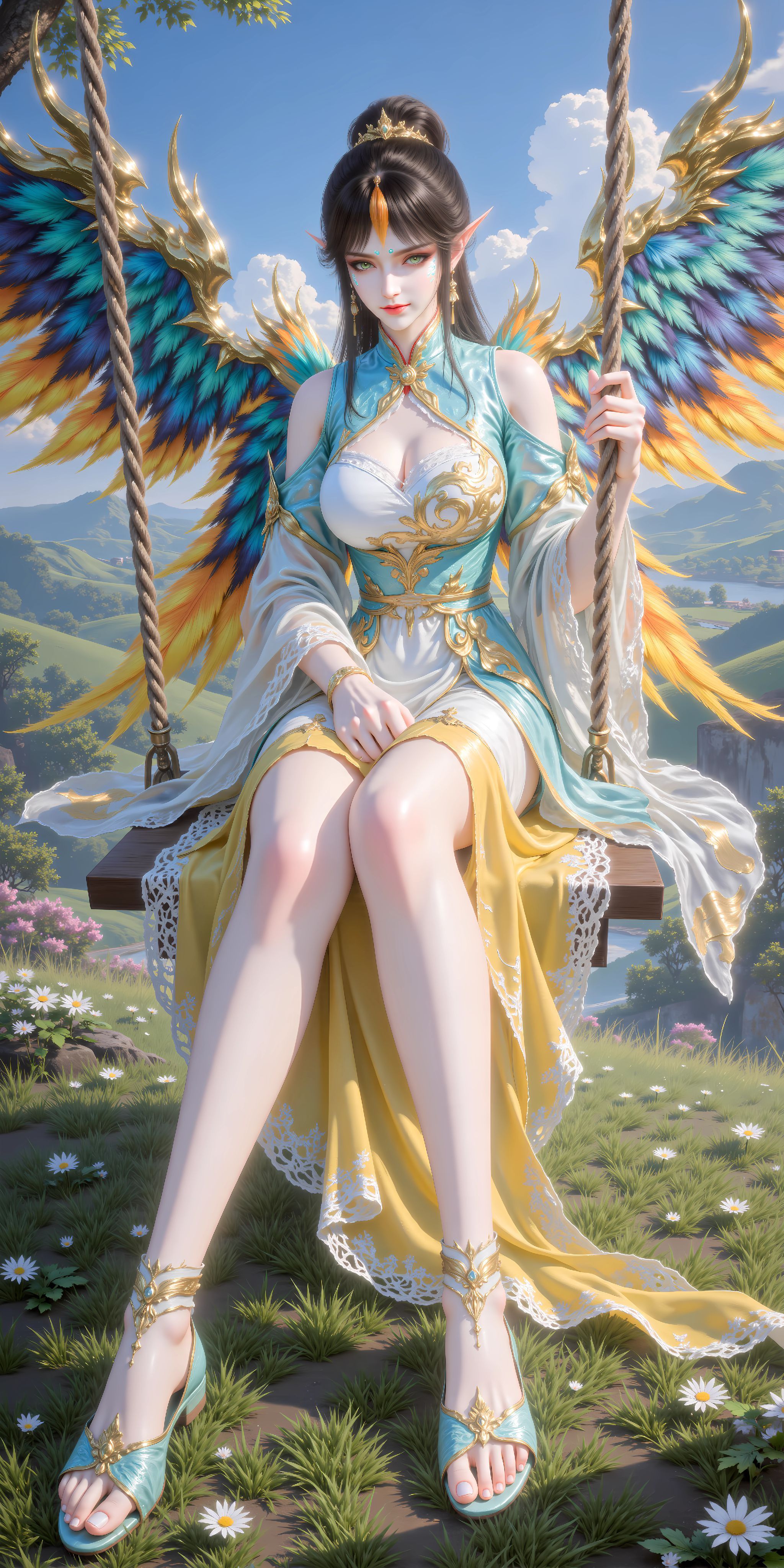 国漫 ai绘画 斗破苍穹 凤清儿,第5张