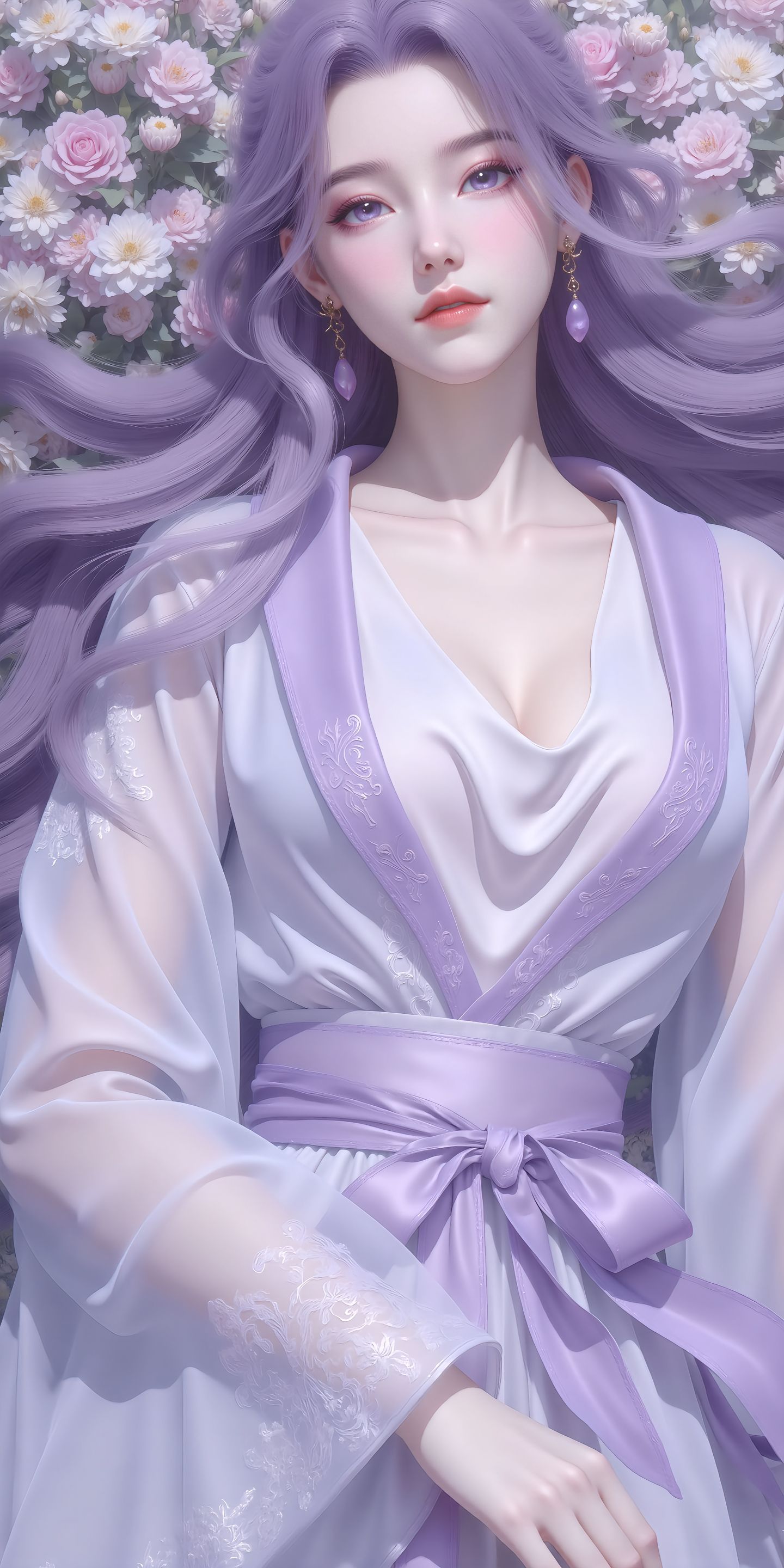 国漫女神 云霄仙子 ai绘画 无法抵抗的温柔。,第8张