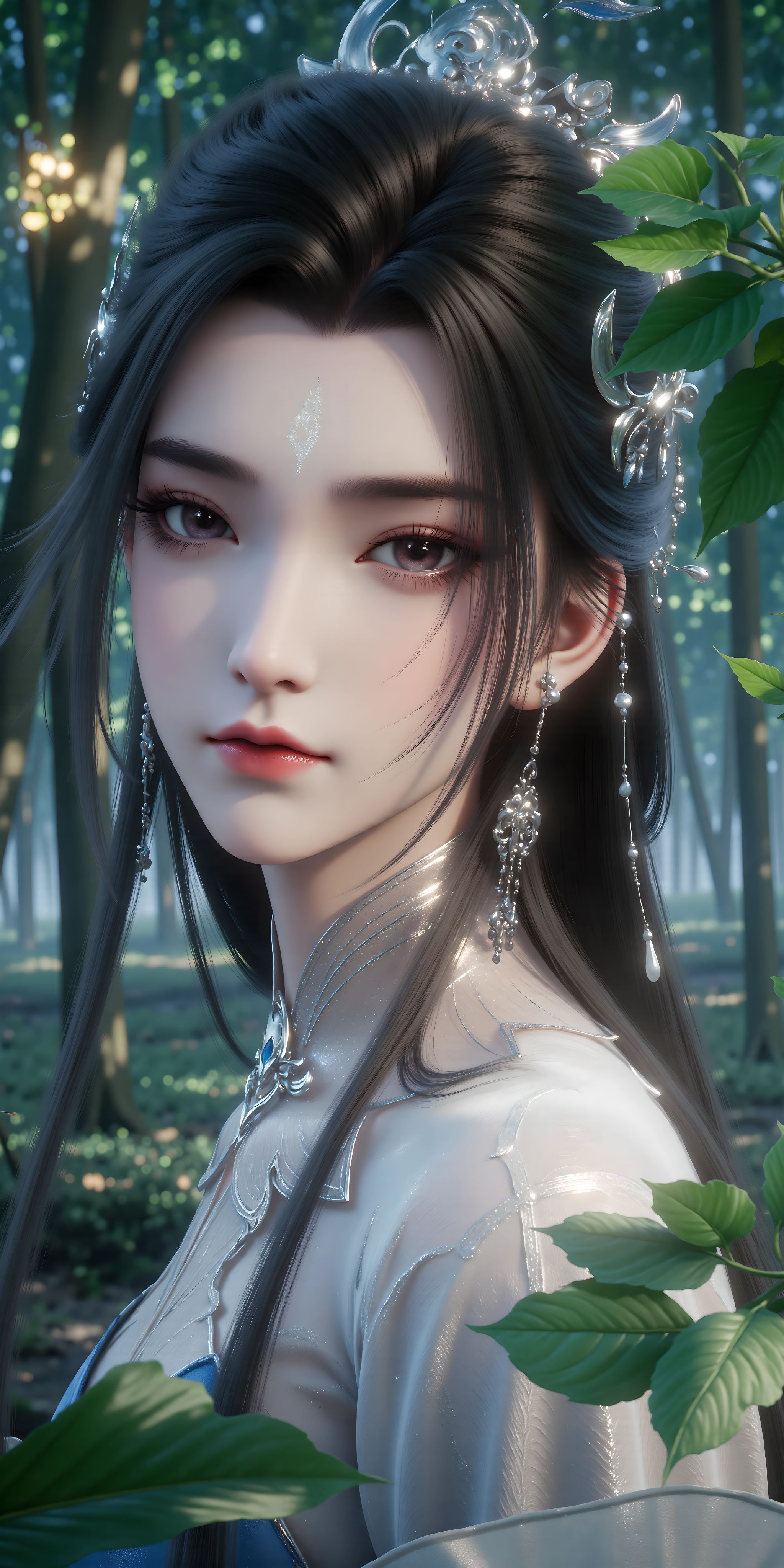 诛仙 国漫女神 ai绘画 深情如陆雪琪,第11张