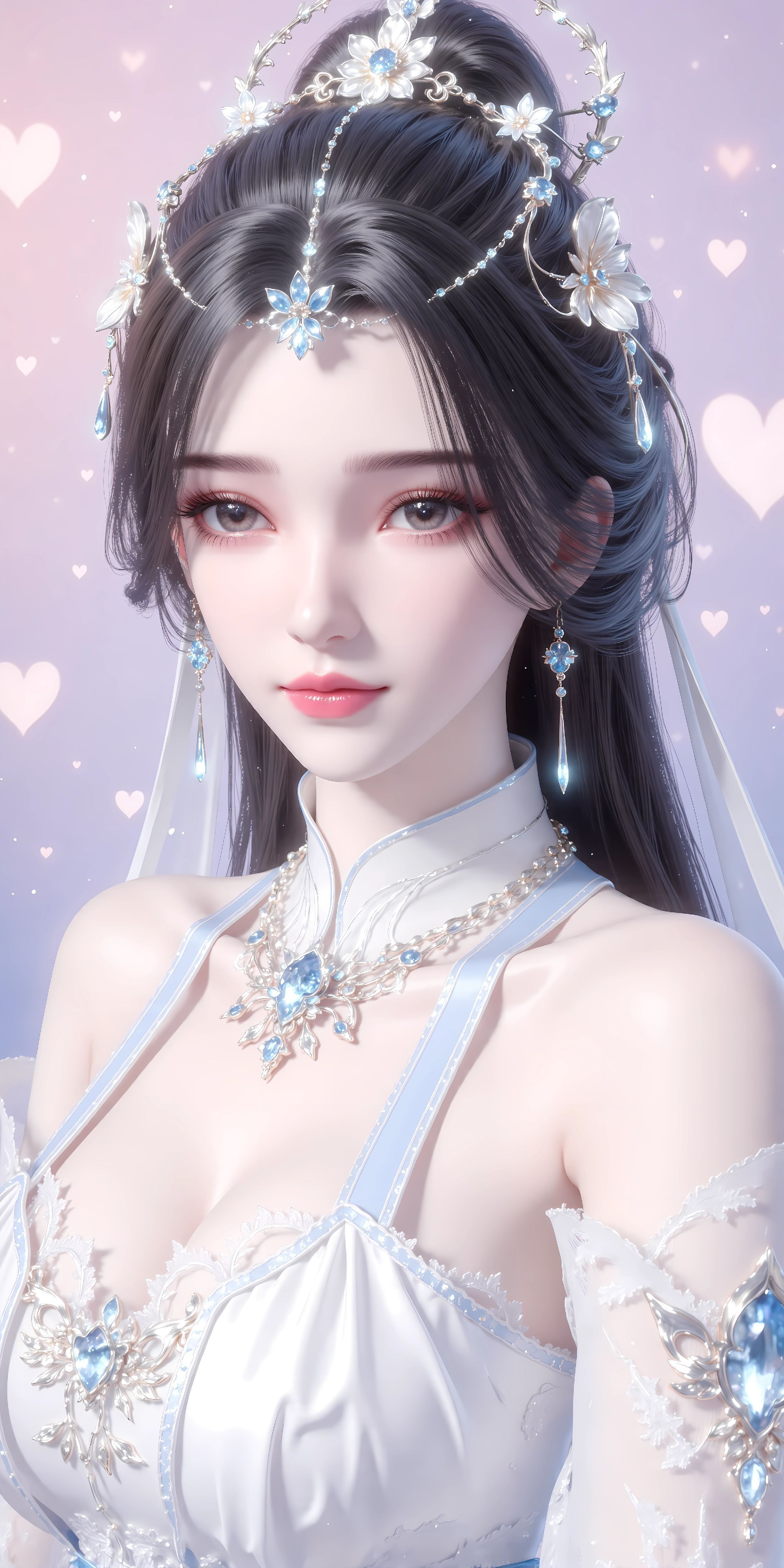 国漫女神 仙逆 ai绘画 李慕婉：师兄救我！,第1张