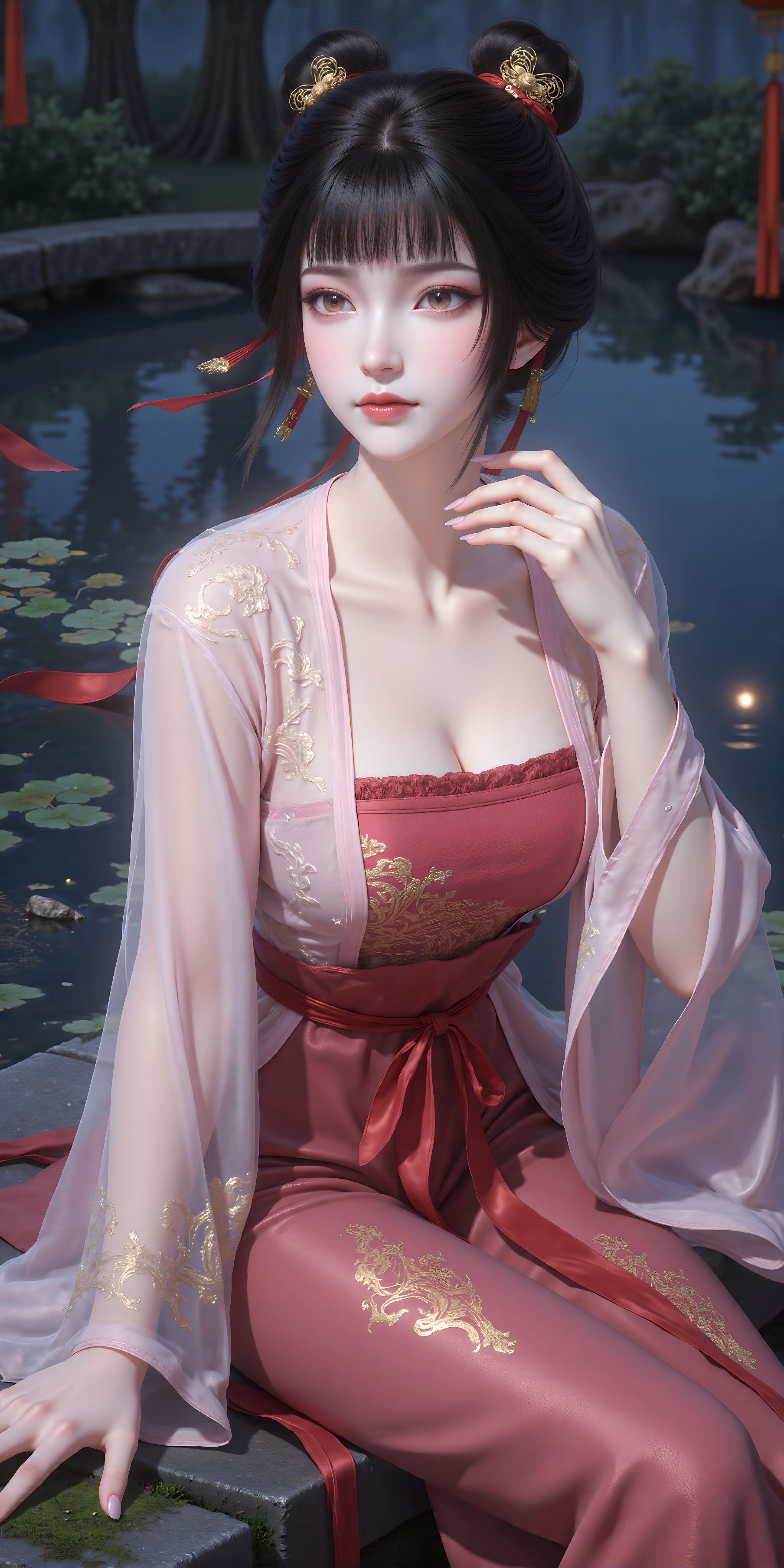 国漫美女 剑来 稚圭也是绝美的 仙气十足 古风,第3张