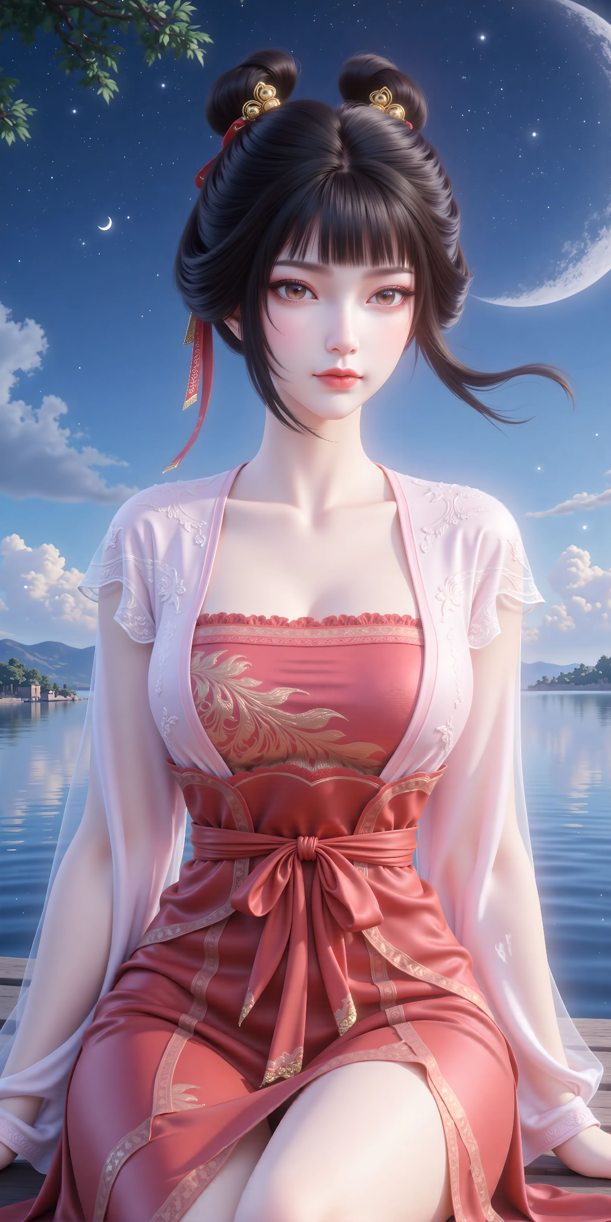 国漫美女 剑来 稚圭也是绝美的 仙气十足 古风,第5张