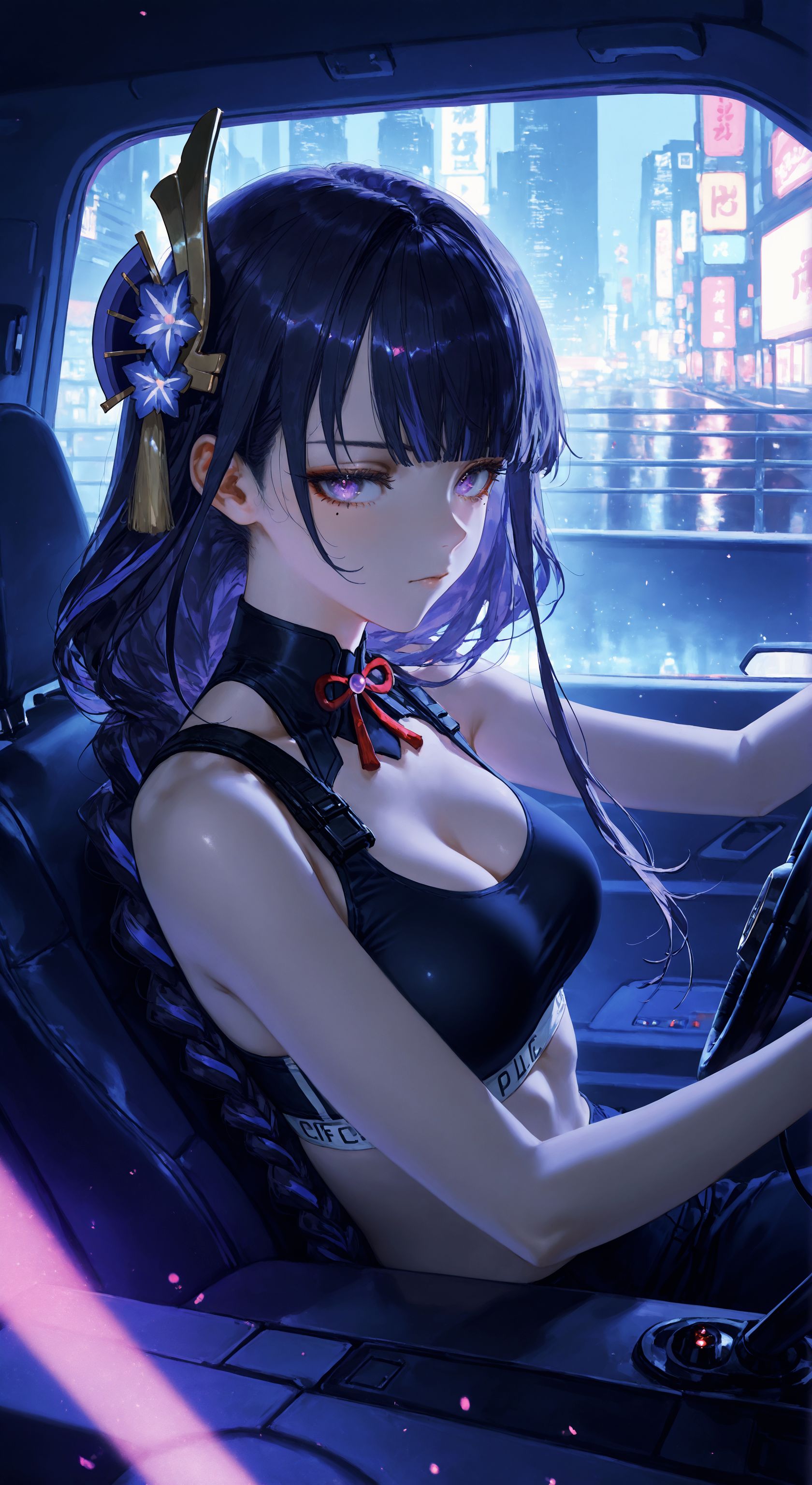 雷电将军 雷电影 原神 二次元壁纸,第2张