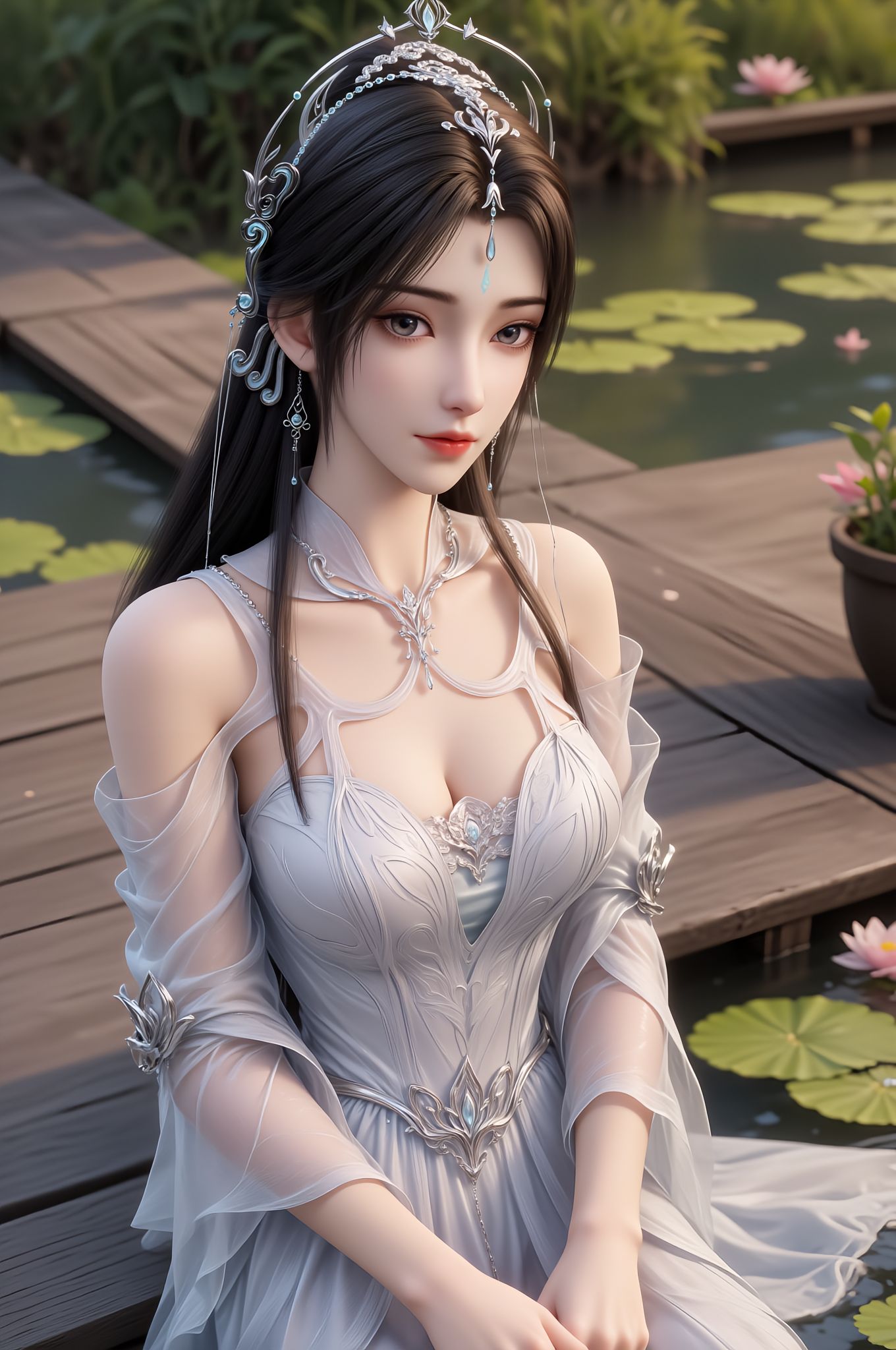 完美世界 清漪 动漫国漫 高清壁纸,第1张
