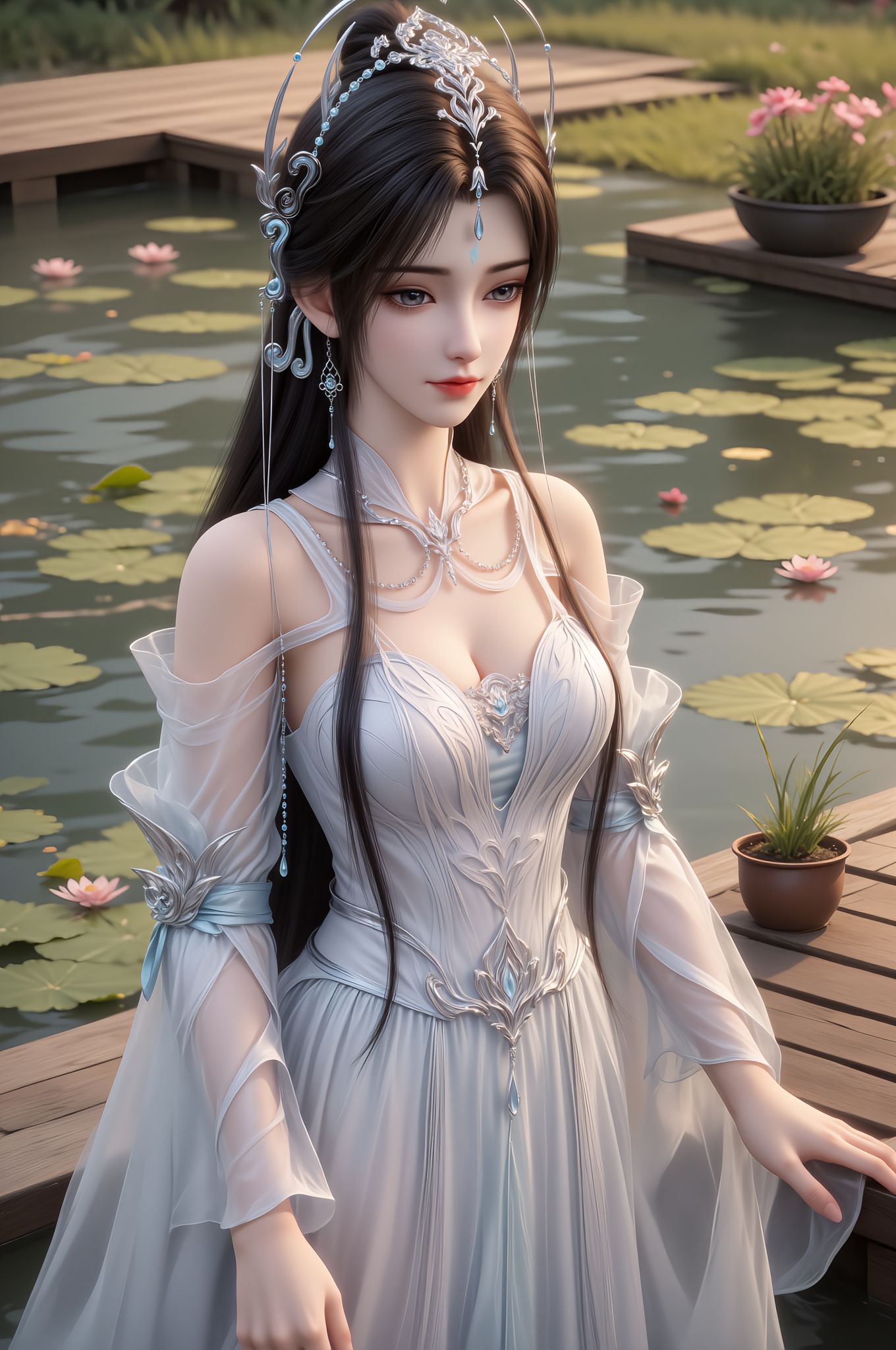 完美世界 清漪 动漫国漫 高清壁纸,第2张