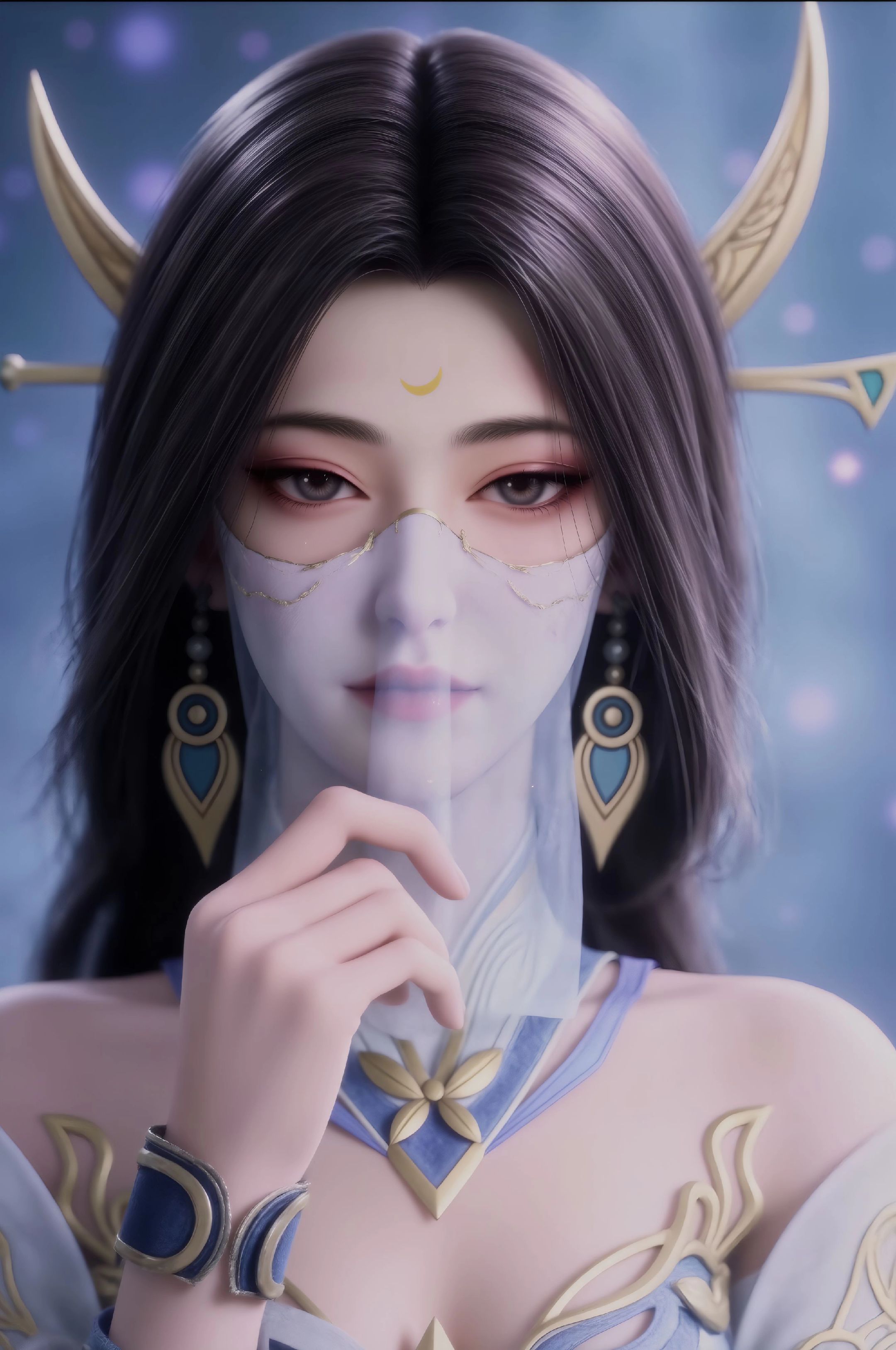 师兄啊师兄 姮娥 动漫 国漫 美女壁纸,第3张