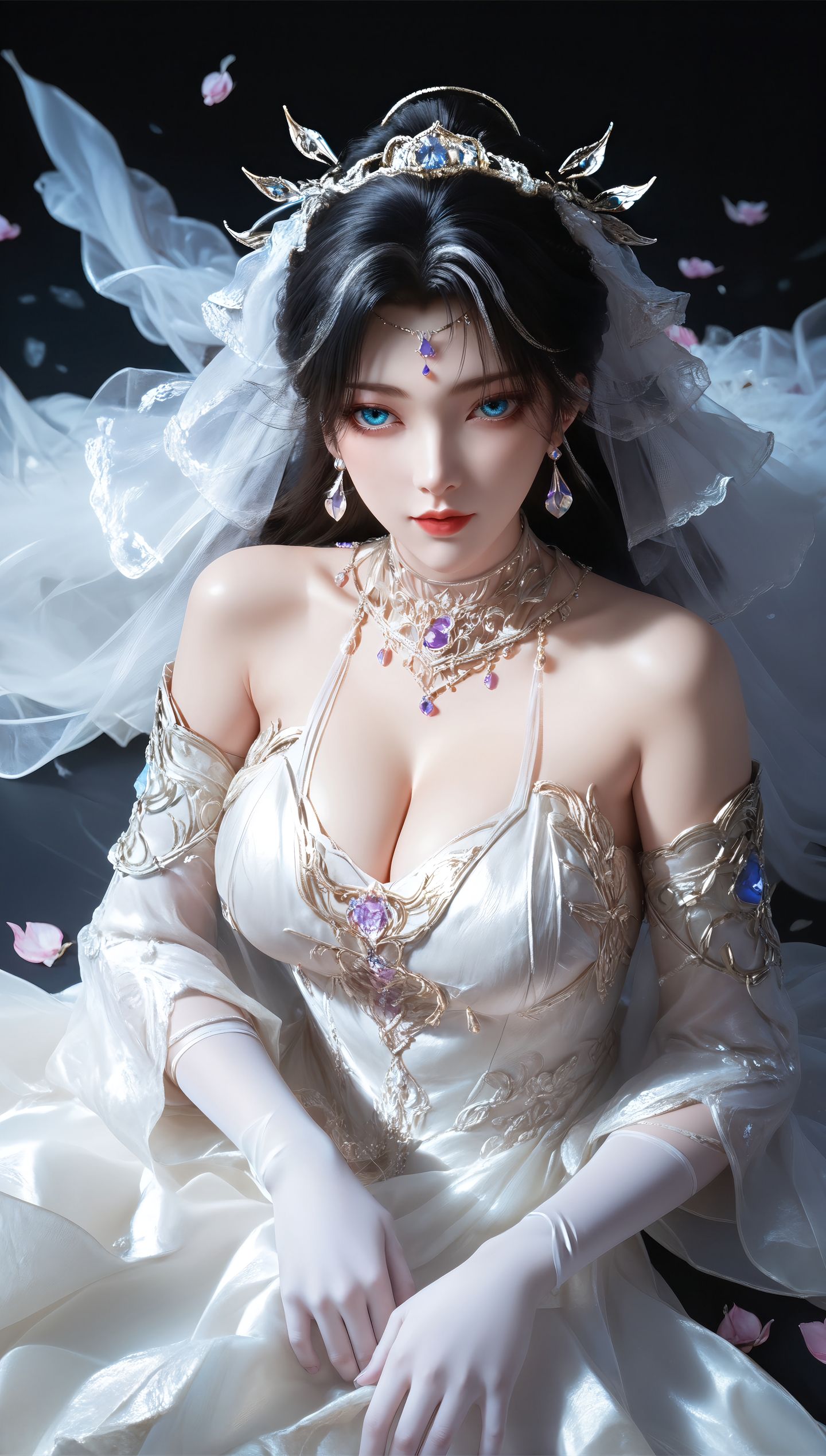 【13P图集】完美世界 魔女 美女 动漫 婚纱照 壁纸美图,第1张