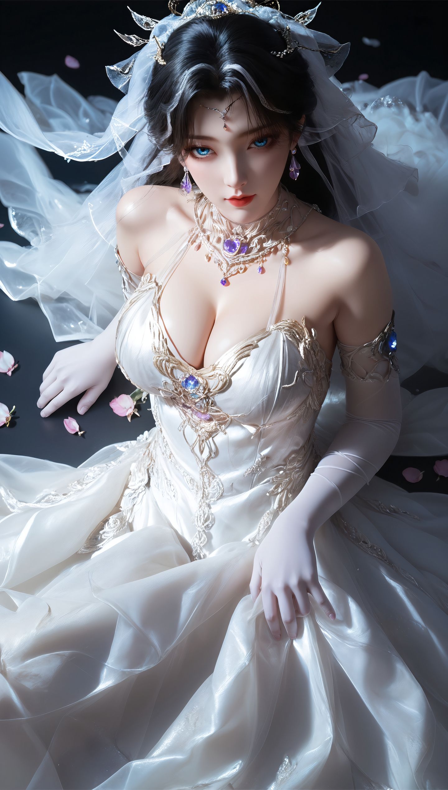 【13P图集】完美世界 魔女 美女 动漫 婚纱照 壁纸美图,第2张