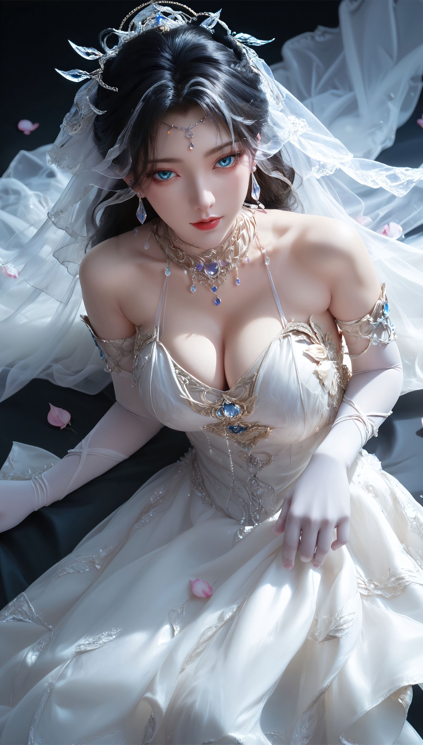 【13P图集】完美世界 魔女 美女 动漫 婚纱照 壁纸美图,第6张