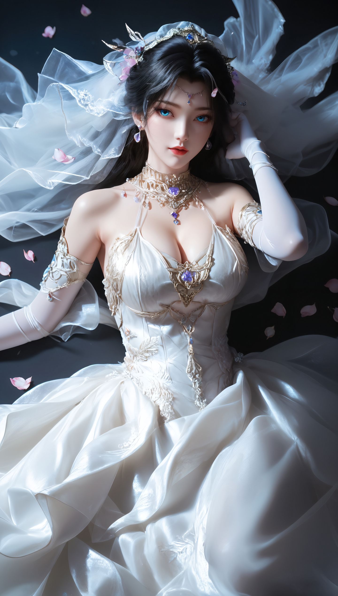 【13P图集】完美世界 魔女 美女 动漫 婚纱照 壁纸美图,第5张