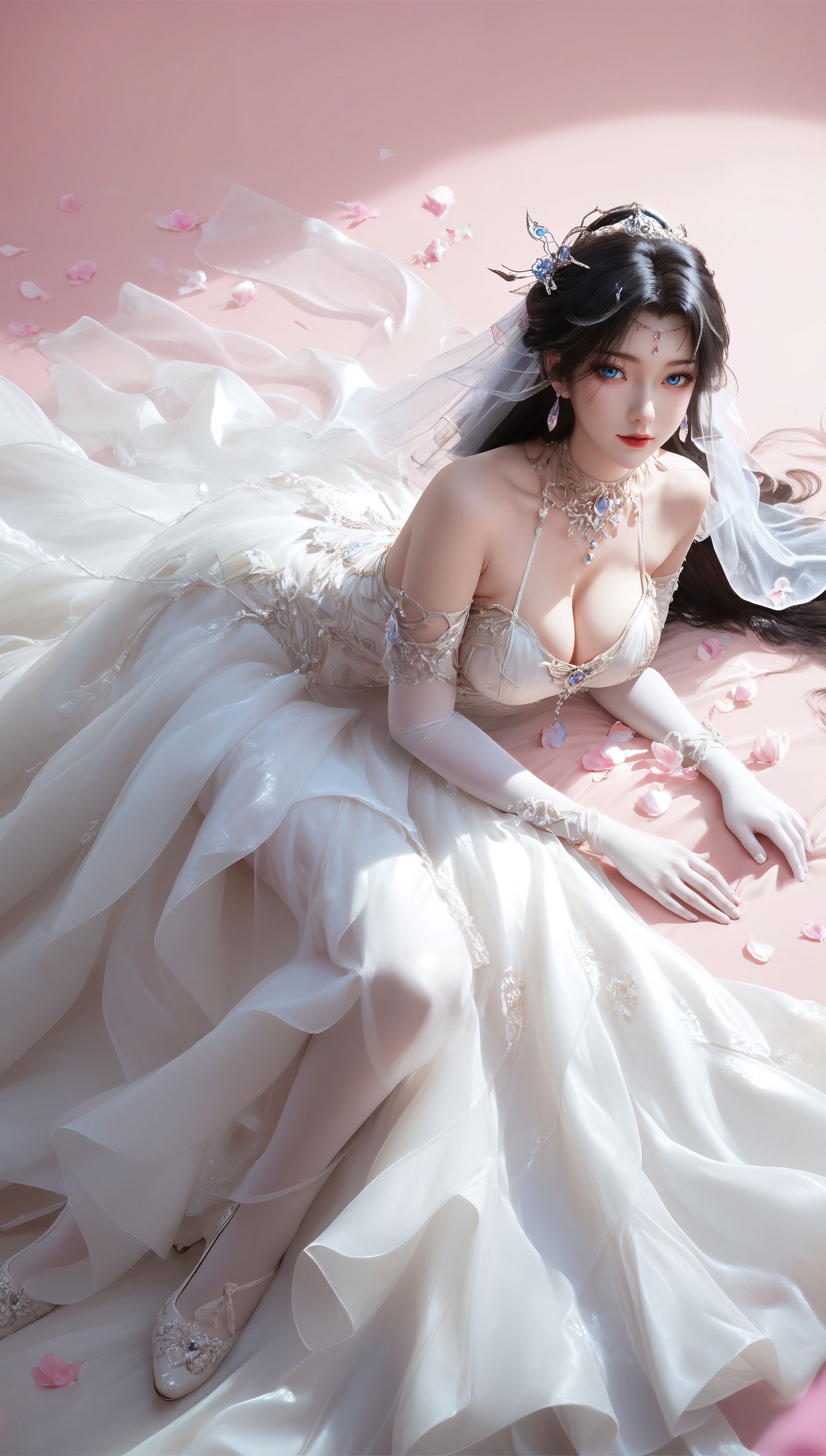 【13P图集】完美世界 魔女 美女 动漫 婚纱照 壁纸美图,第12张