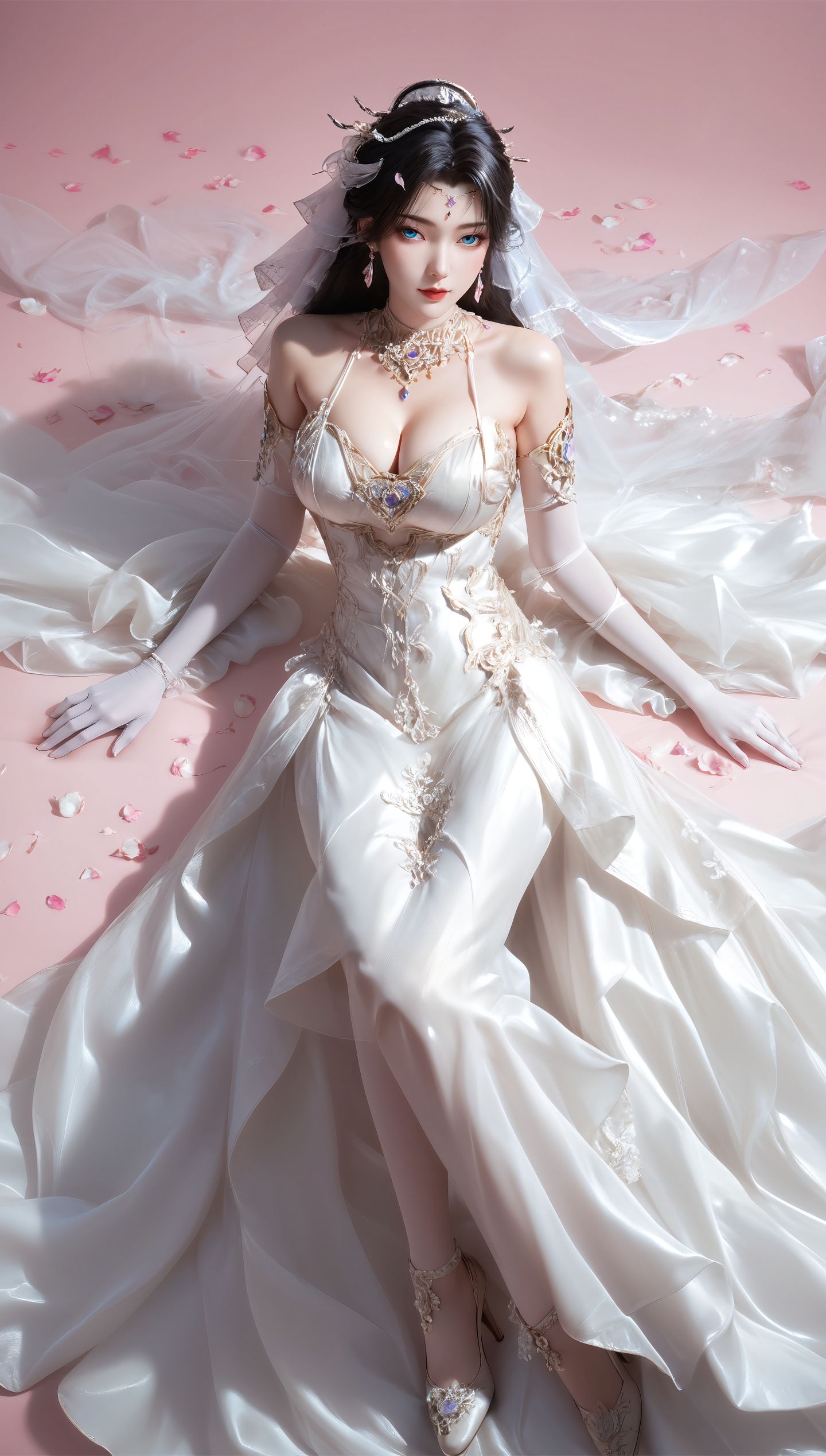 【13P图集】完美世界 魔女 美女 动漫 婚纱照 壁纸美图,第13张