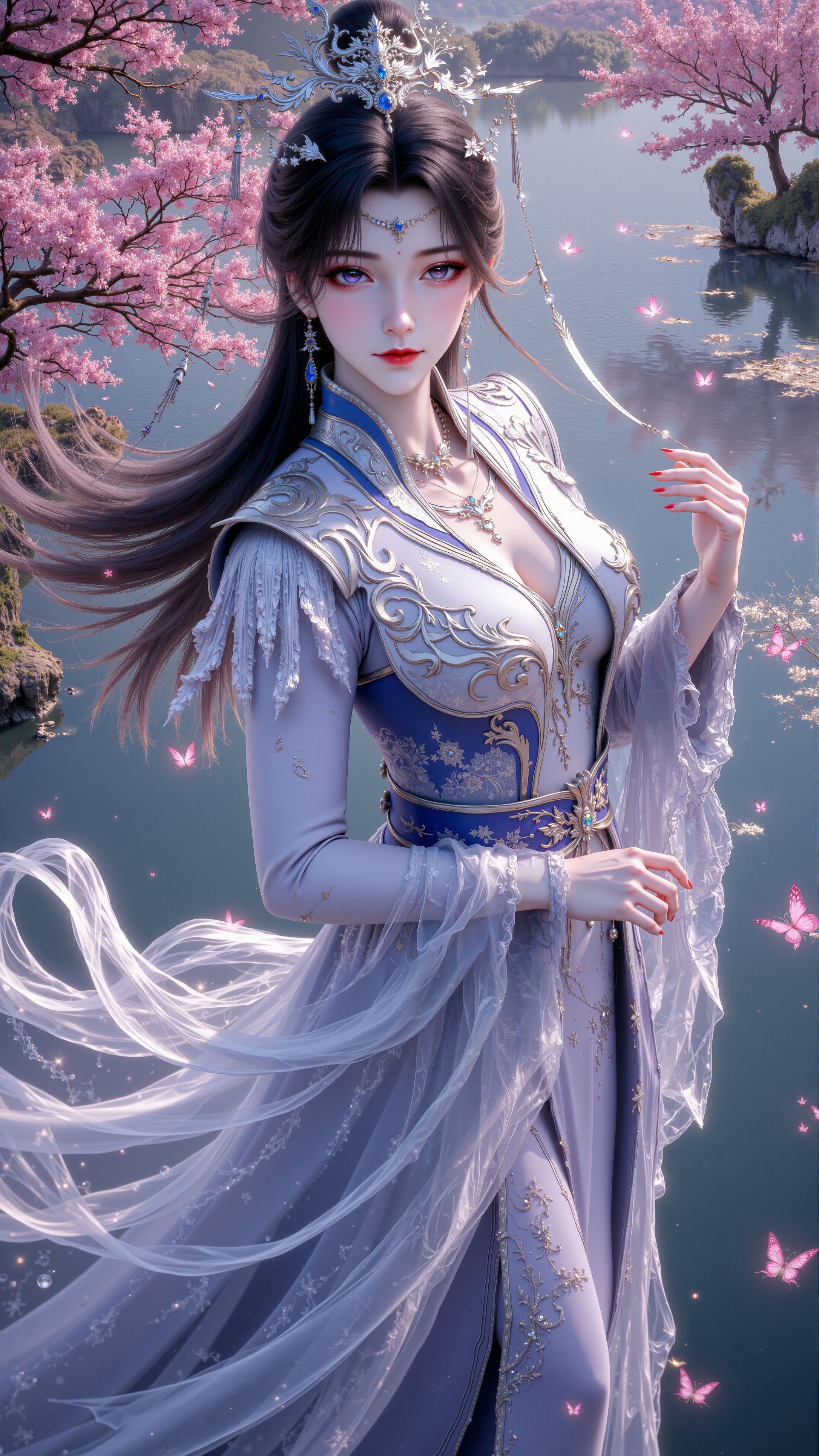 仙逆 李慕婉 最新建模 神临之战 国漫女神 壁纸,第1张