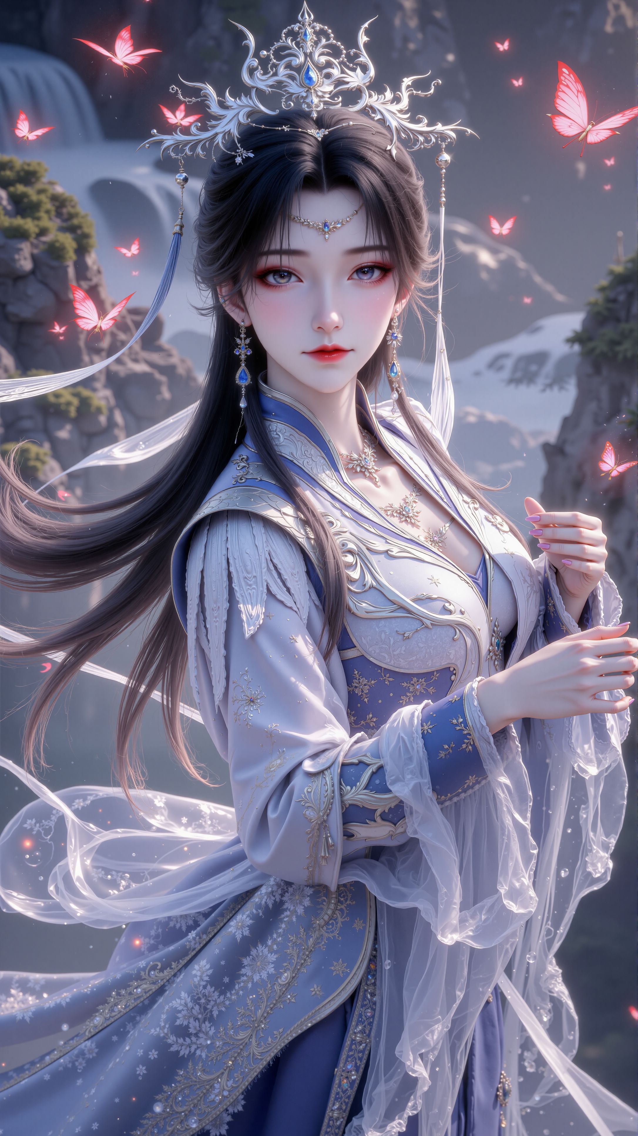 仙逆 李慕婉 最新建模 神临之战 国漫女神 壁纸,第3张