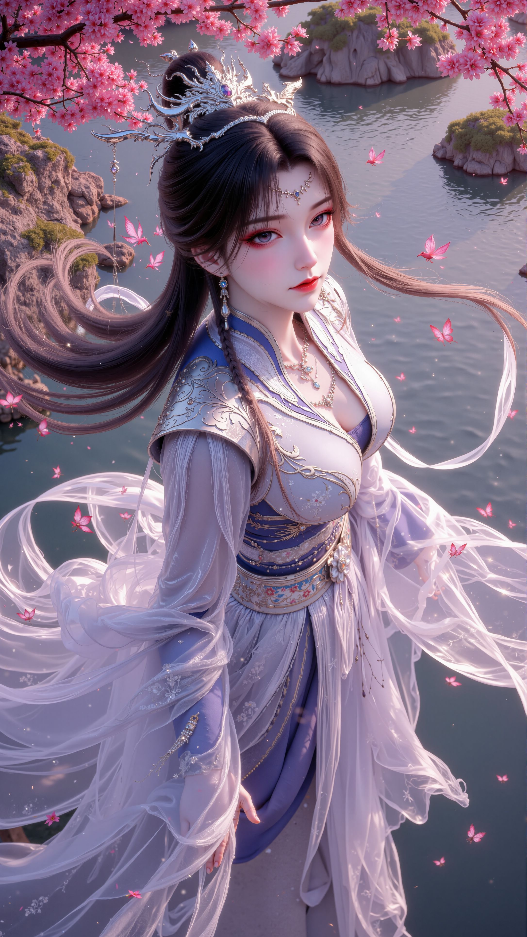 仙逆 李慕婉 最新建模 神临之战 国漫女神 壁纸,第4张