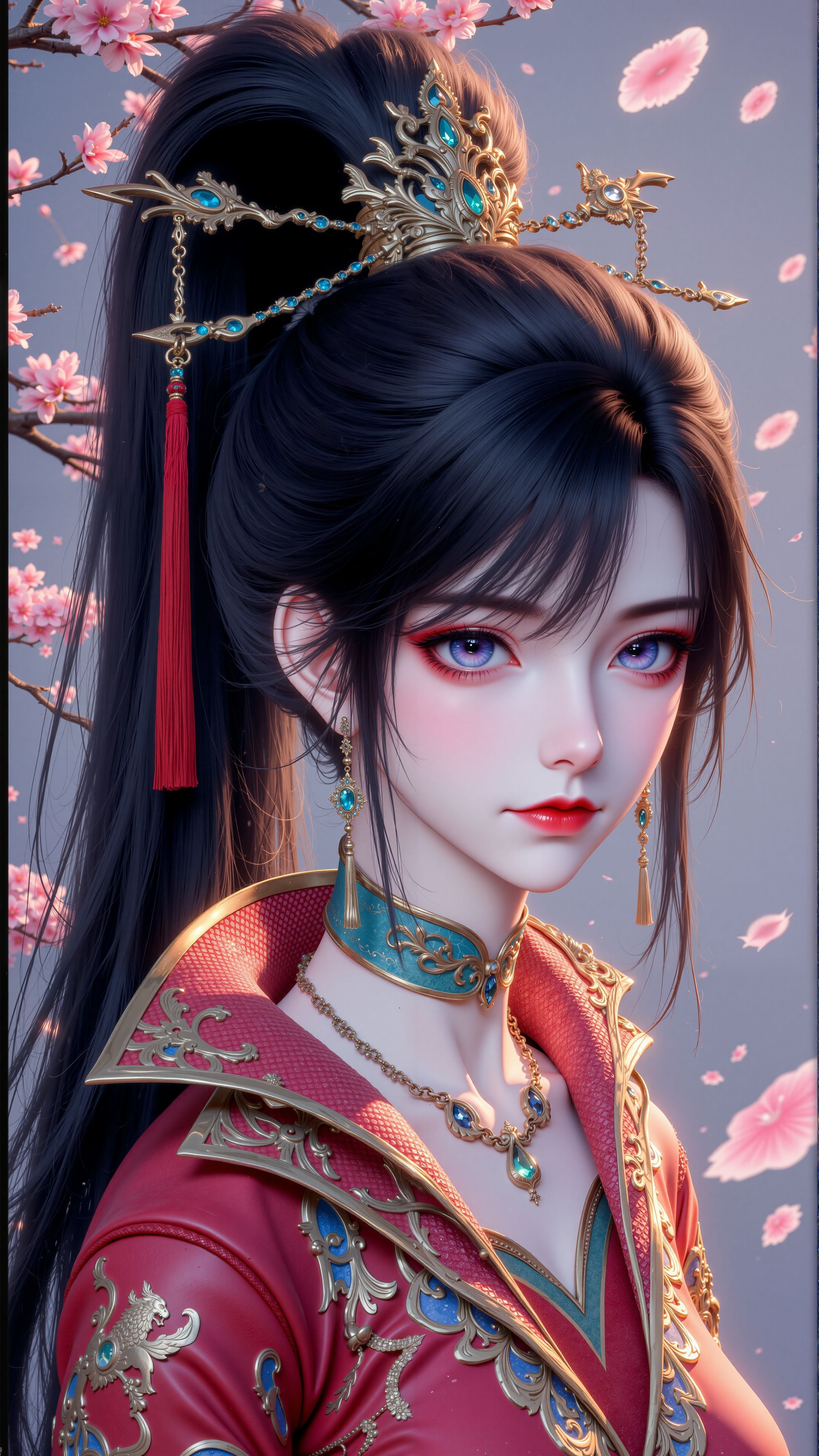 青鳞 特写 4K壁纸 国漫女神 壁纸 斗破苍穹,第2张