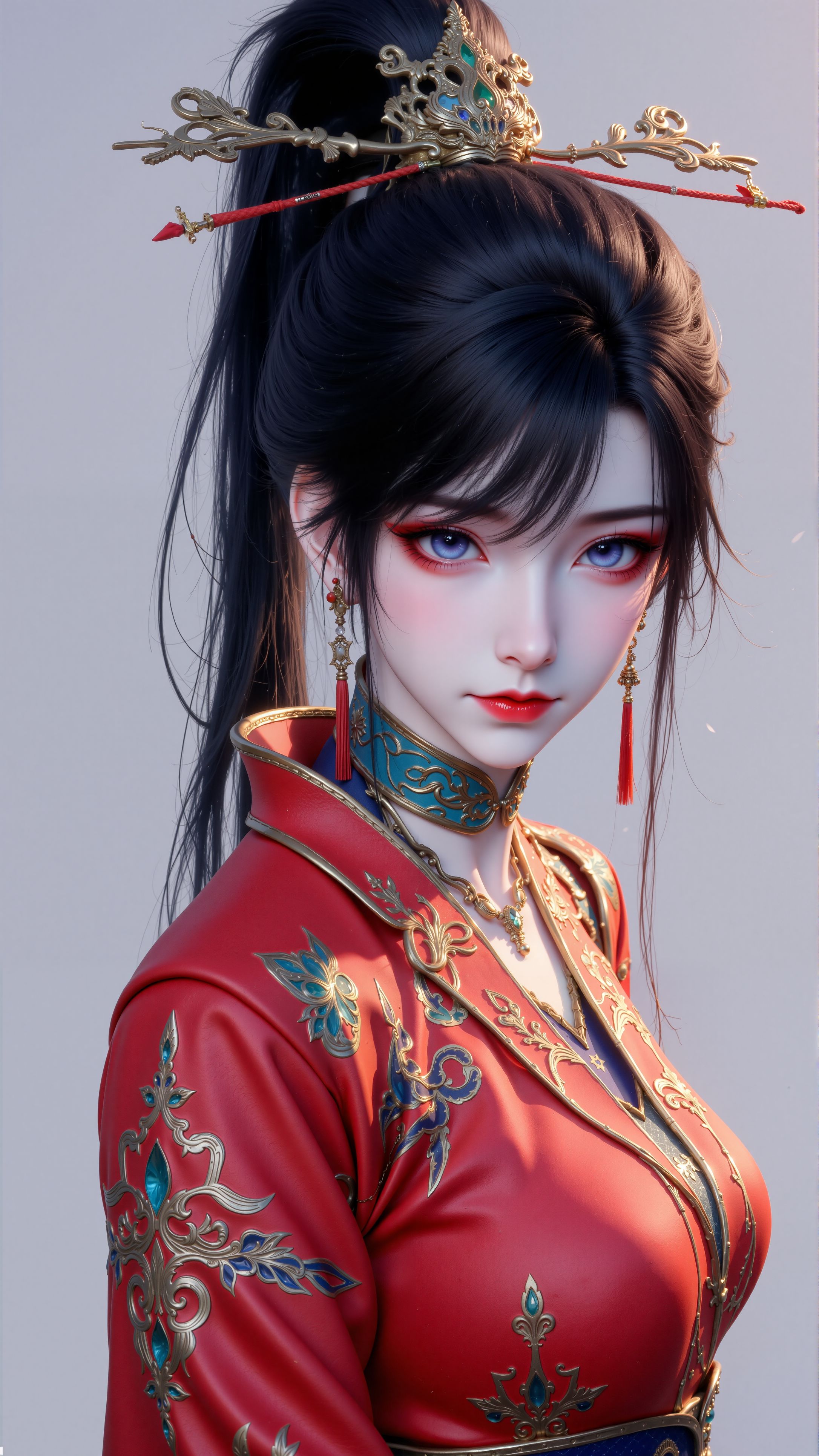 青鳞 特写 4K壁纸 国漫女神 壁纸 斗破苍穹,第4张