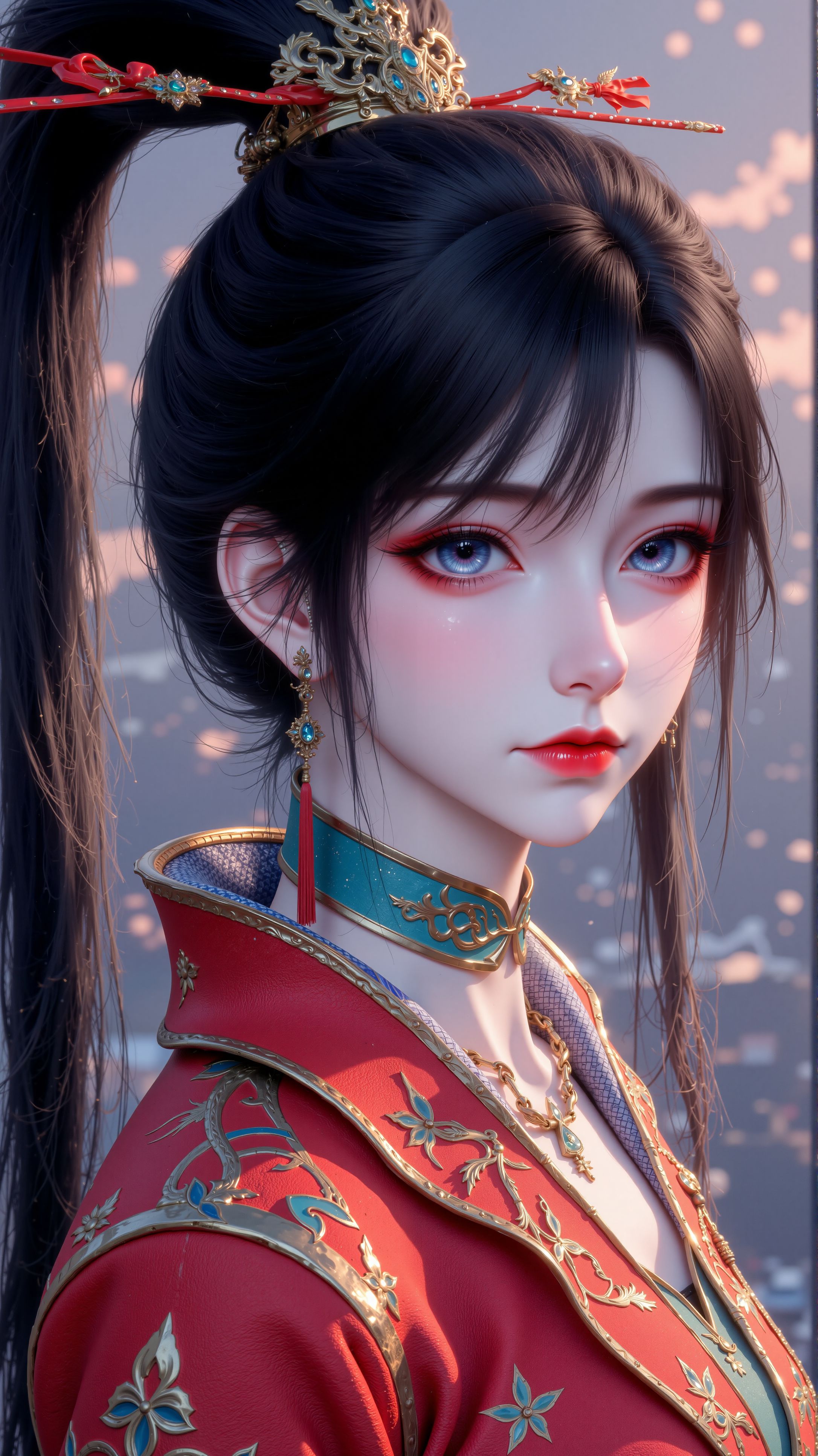青鳞 特写 4K壁纸 国漫女神 壁纸 斗破苍穹,第5张