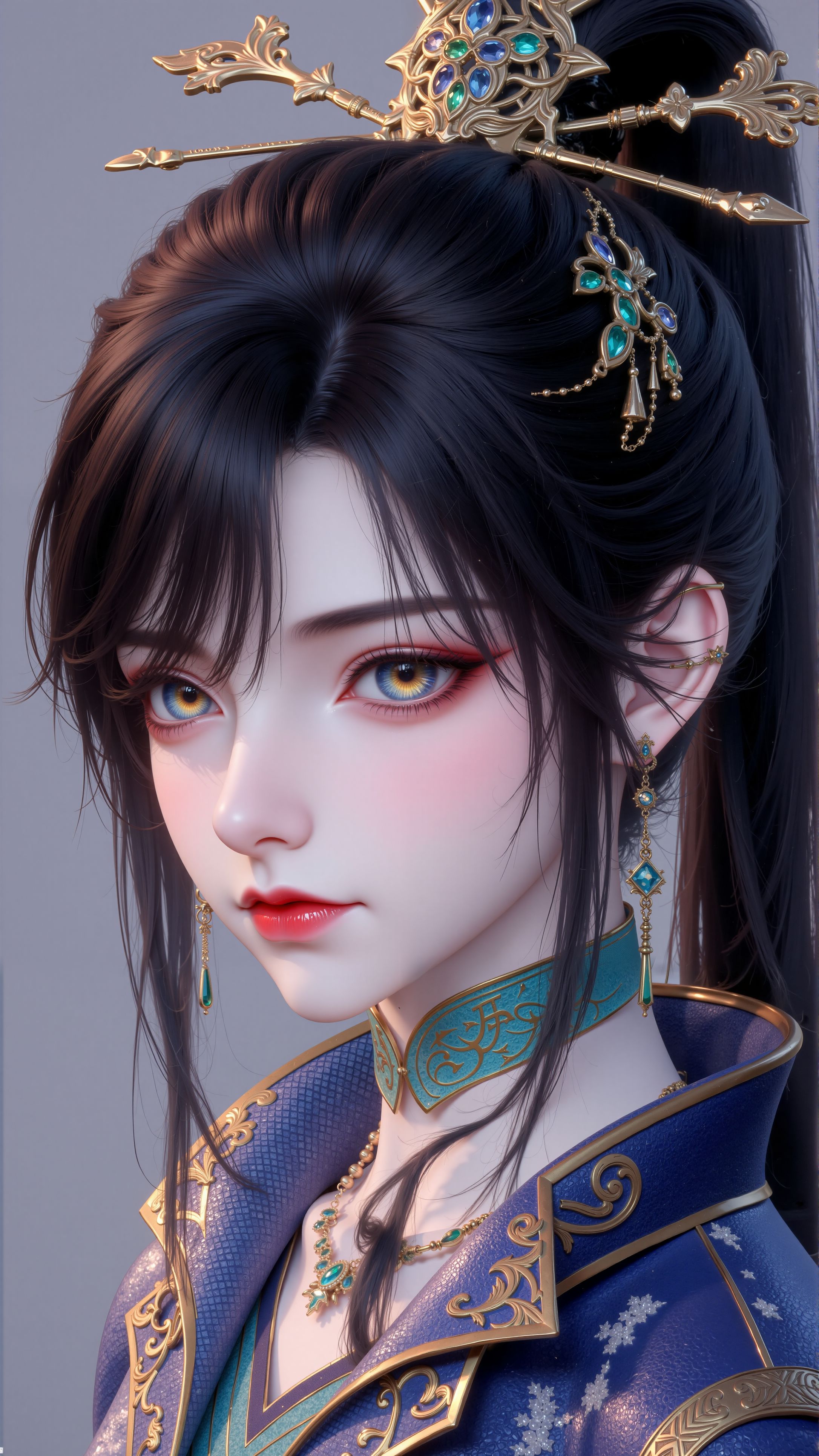 青鳞 特写 4K壁纸 国漫女神 壁纸 斗破苍穹,第6张