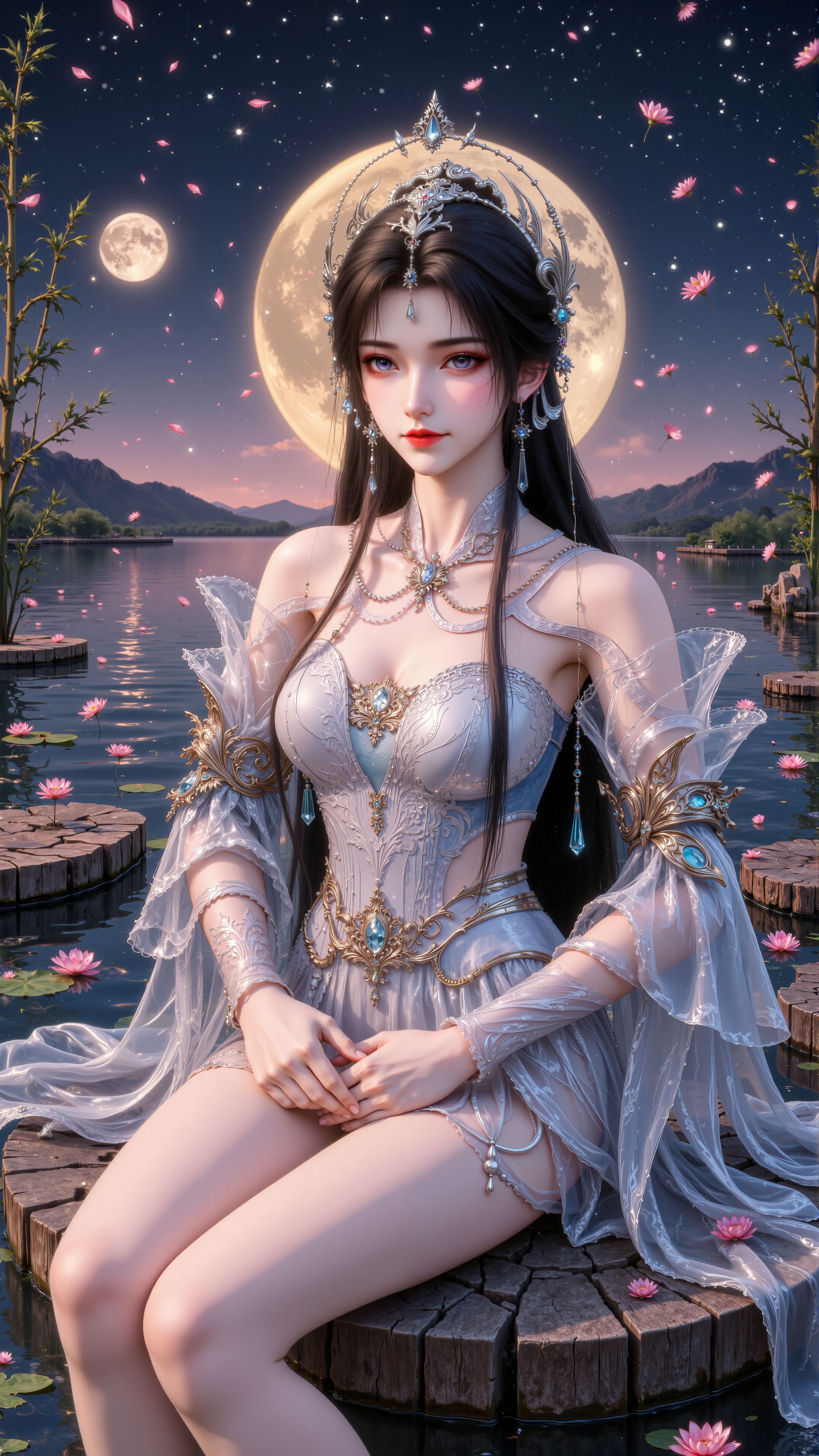 完美世界 清漪 新建模 手机美女壁纸,第2张