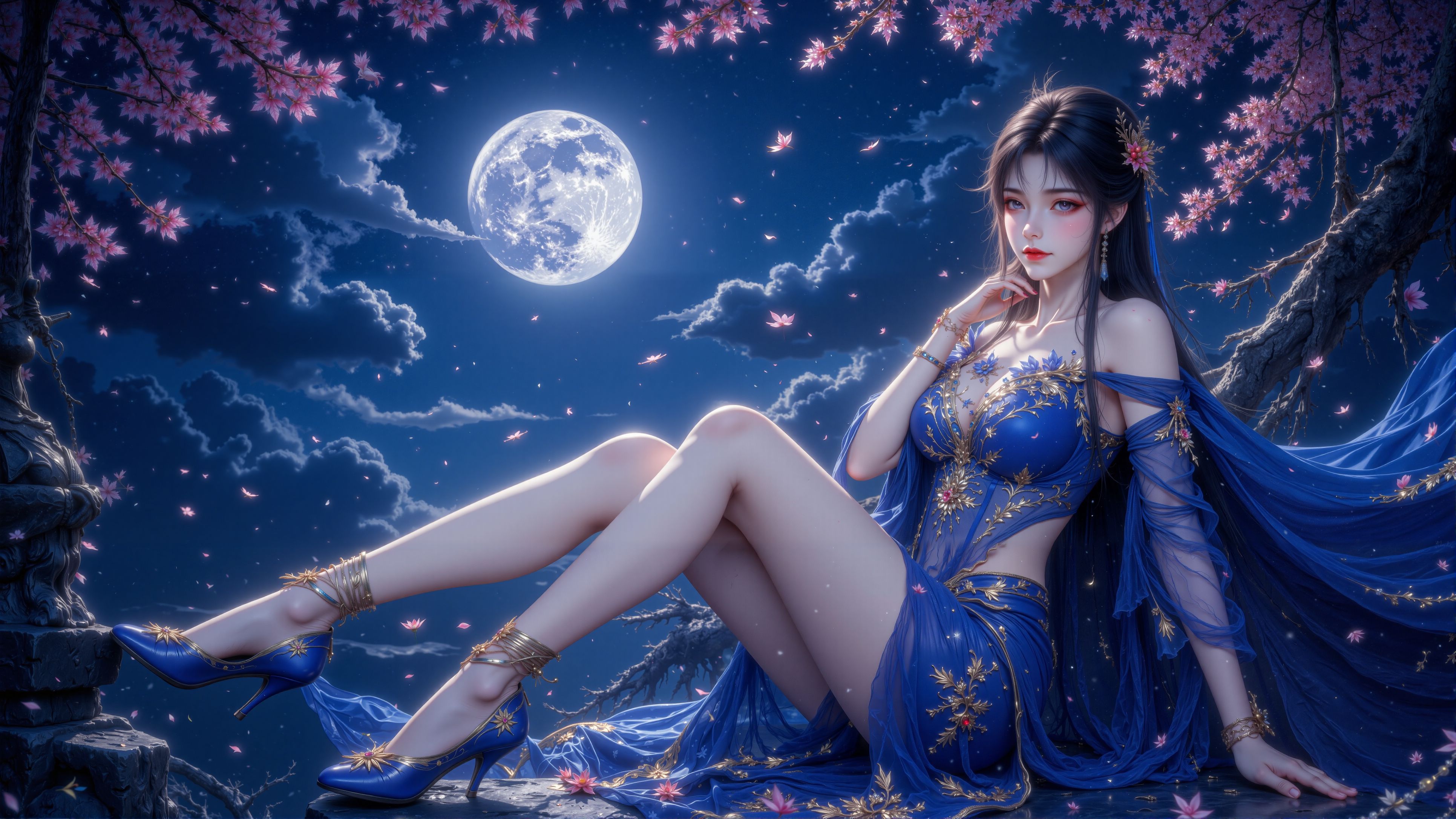 完美世界 火灵儿 壁纸 国漫女神 桌面壁纸,第2张