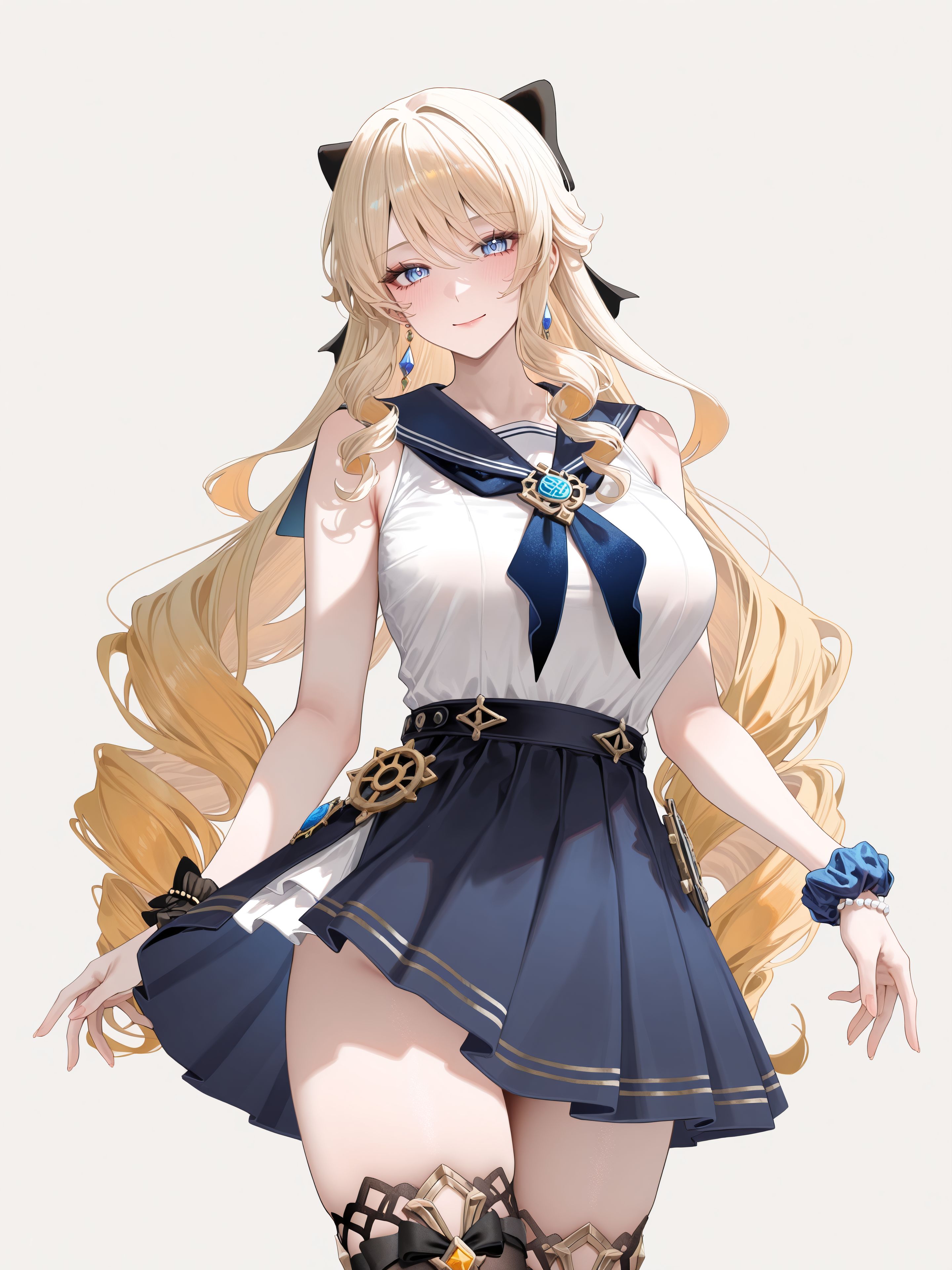 娜维娅 原神 原神枫丹 二次元 校园系列,第3张