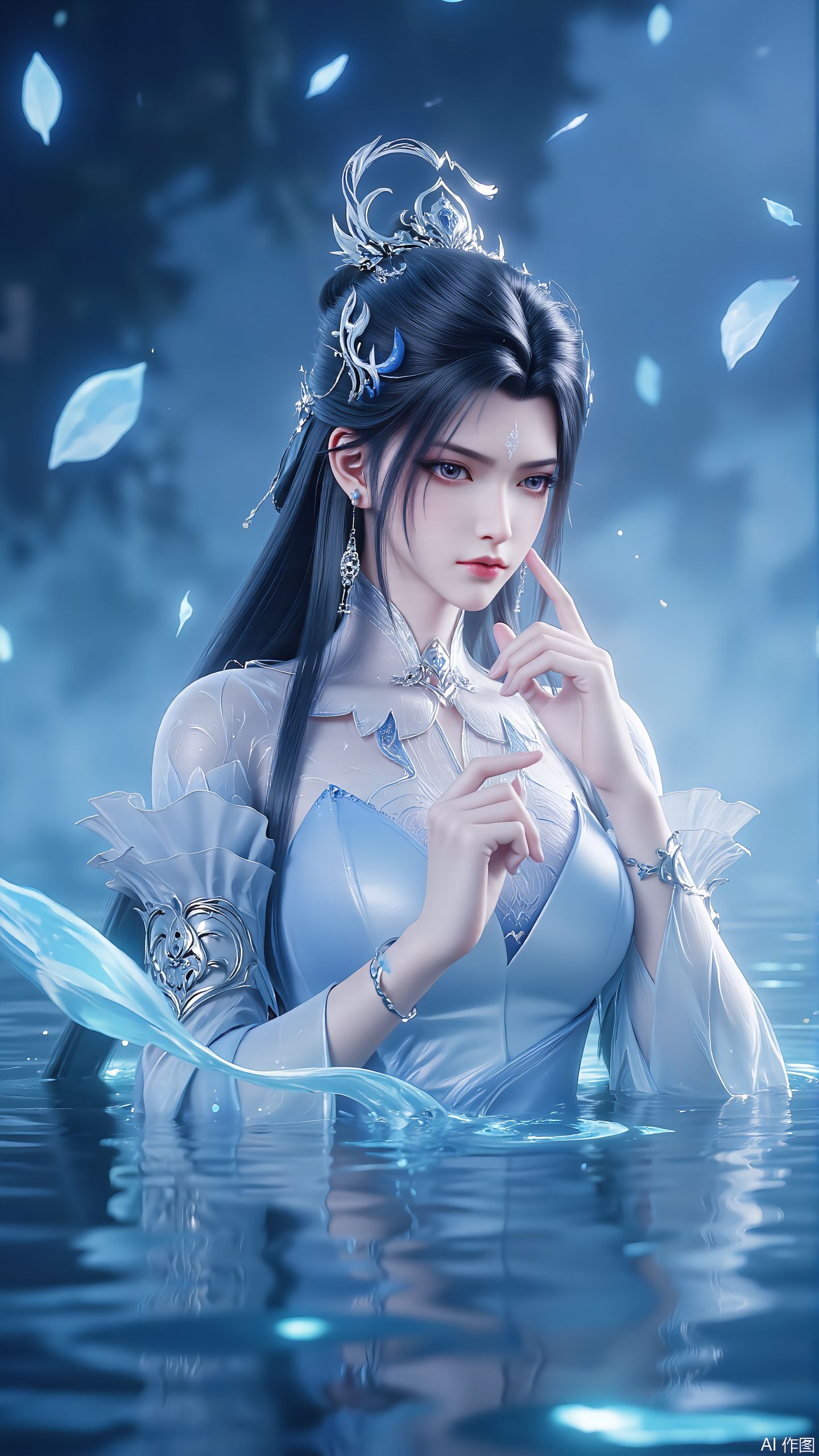 陆雪琪 国漫女神 ai绘画 诛仙3动画,第3张