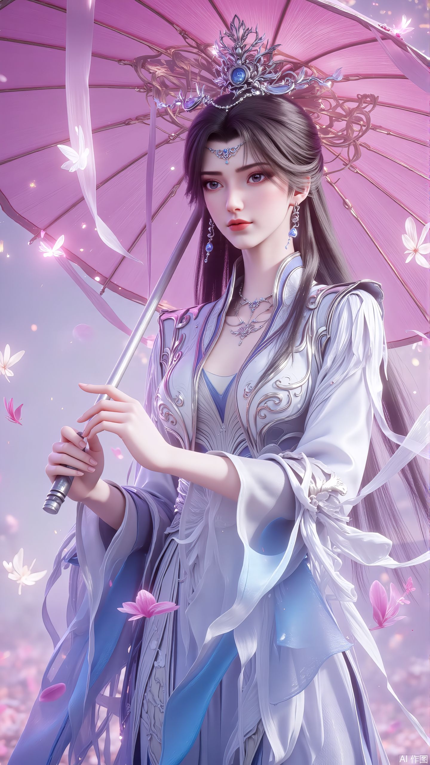 仙逆剧场版 李慕婉 ai绘画 国漫女神 神临之战 动画,第6张