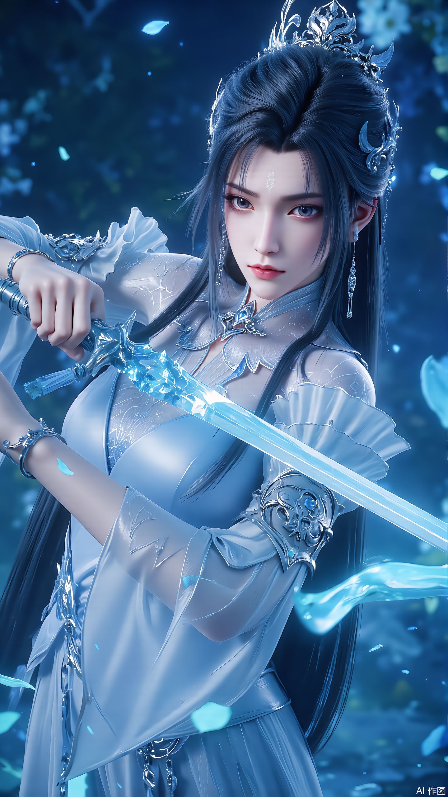 陆雪琪 ai绘画 诛仙第三季动画 国漫女神,第2张