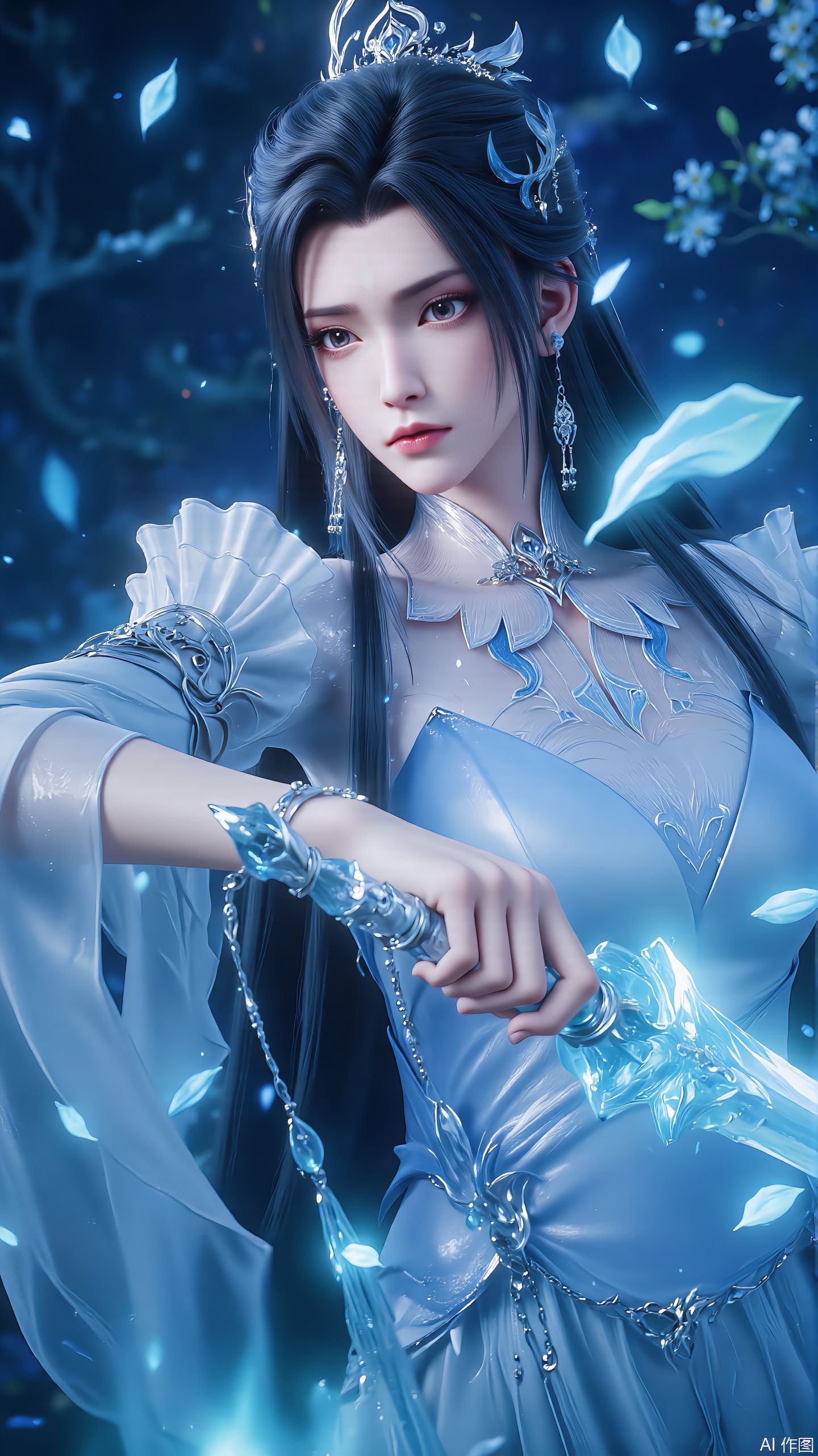 陆雪琪 ai绘画 诛仙第三季动画 国漫女神,第4张