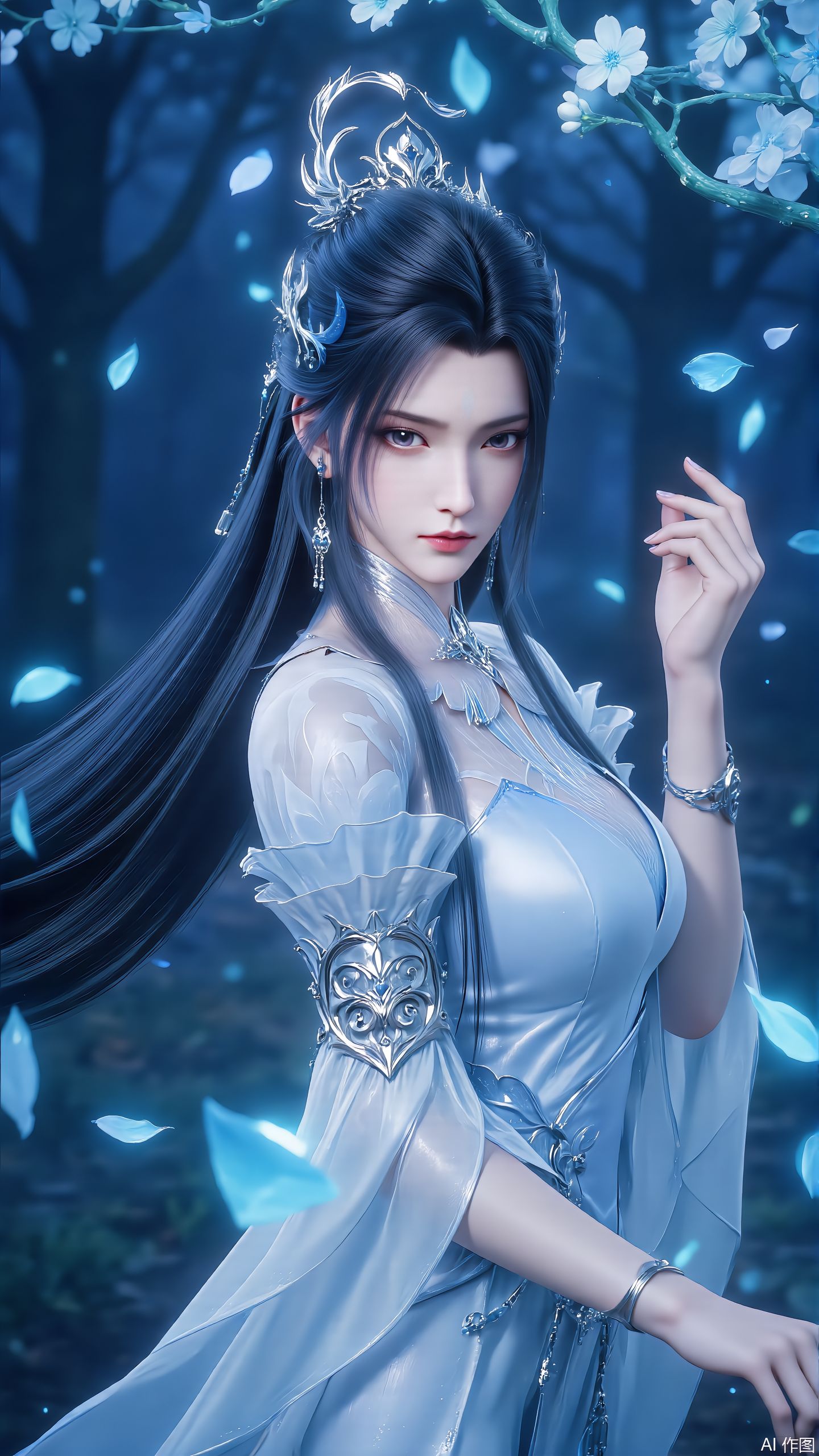 陆雪琪 ai绘画 诛仙第三季动画 国漫女神,第3张