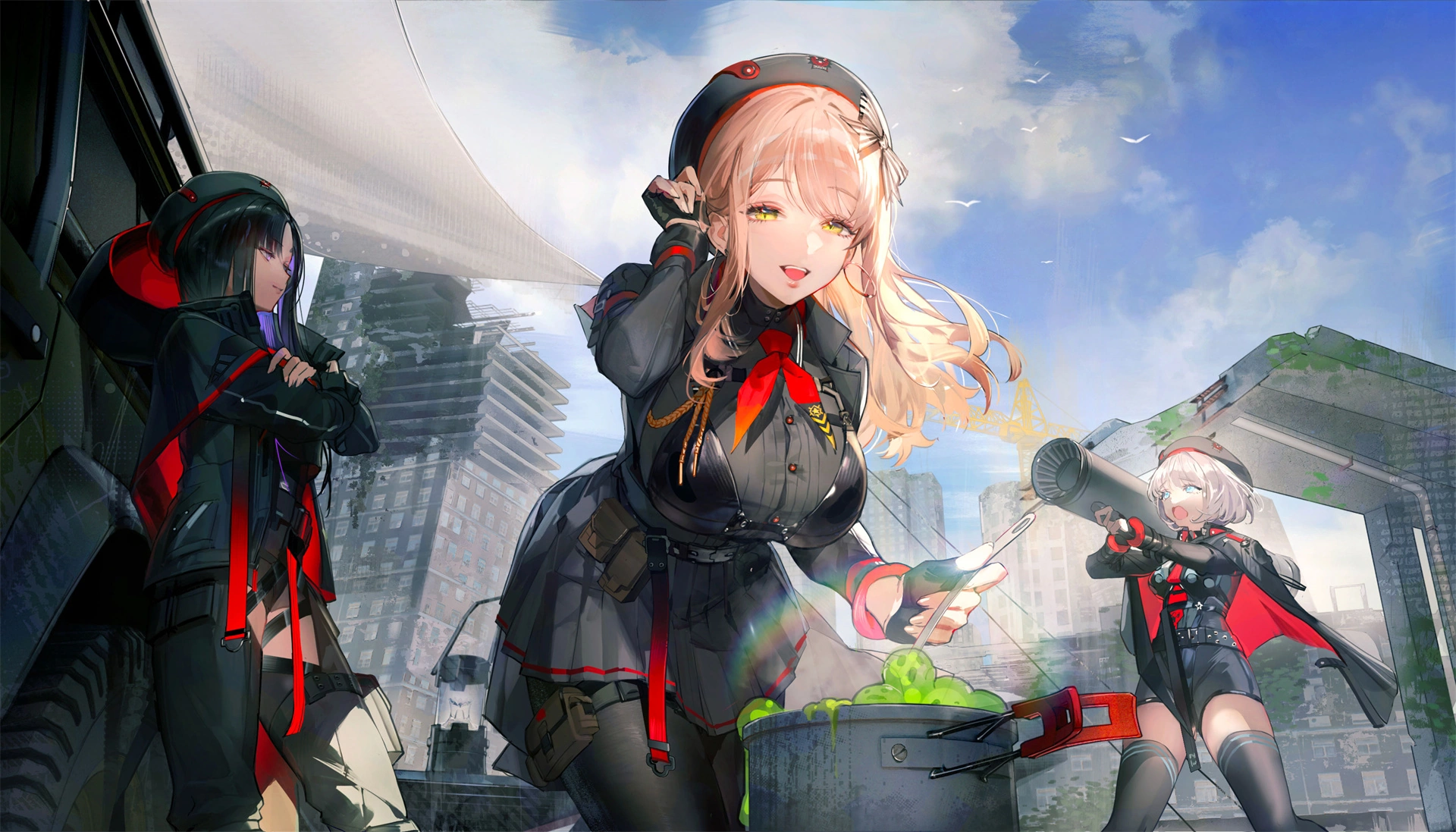 游戏壁纸 胜利女神 户外,第1张