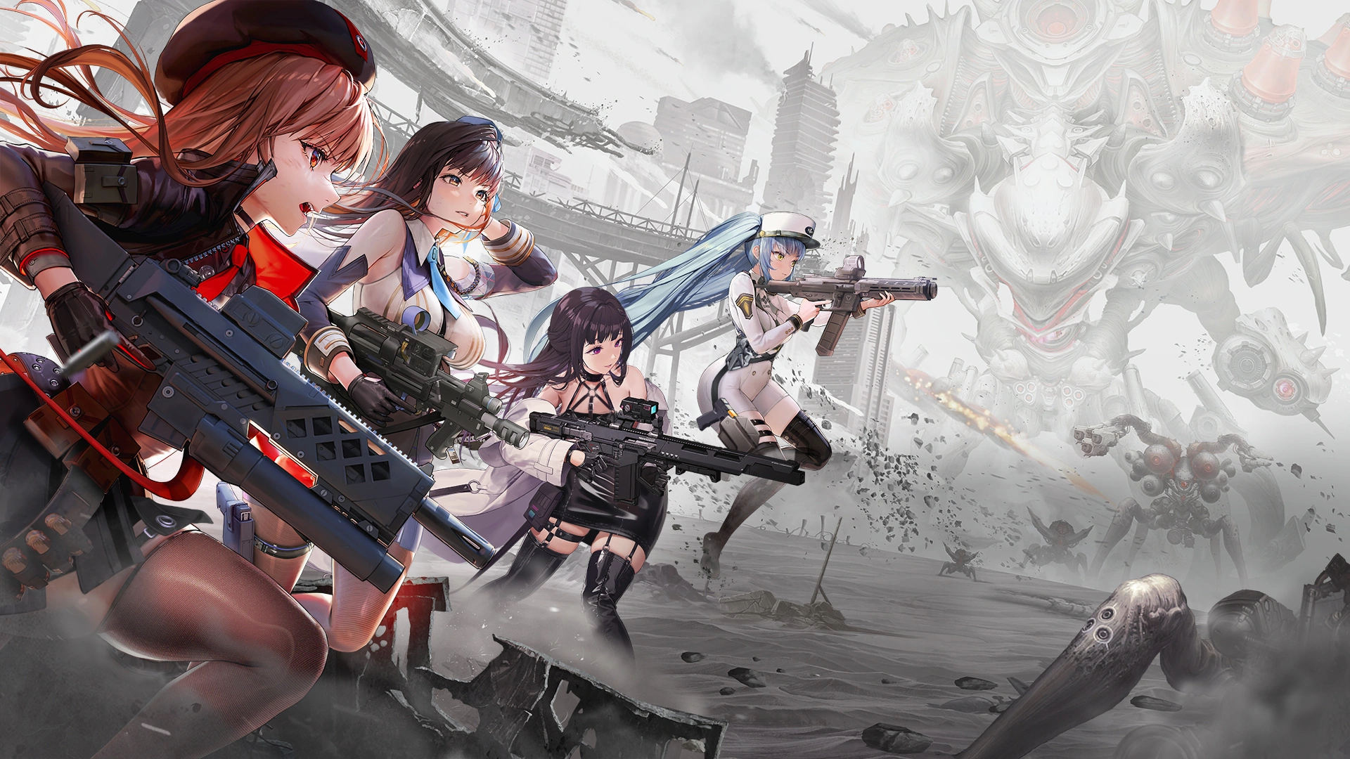 胜利女神：新的希望 超动态美少女背身射击RPG 桌面壁纸,第1张