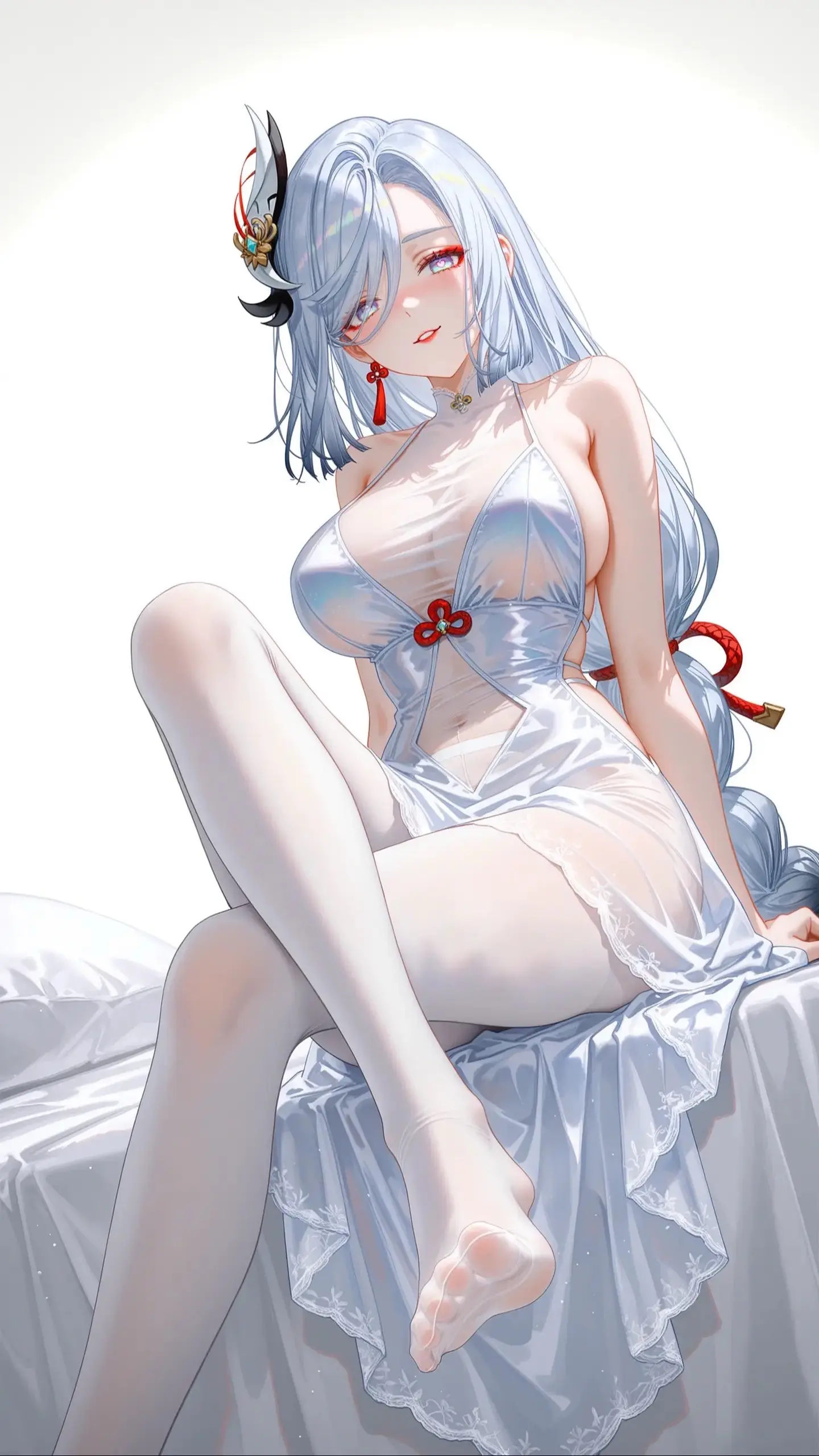 游戏原神 申鹤 高清美图,第3张
