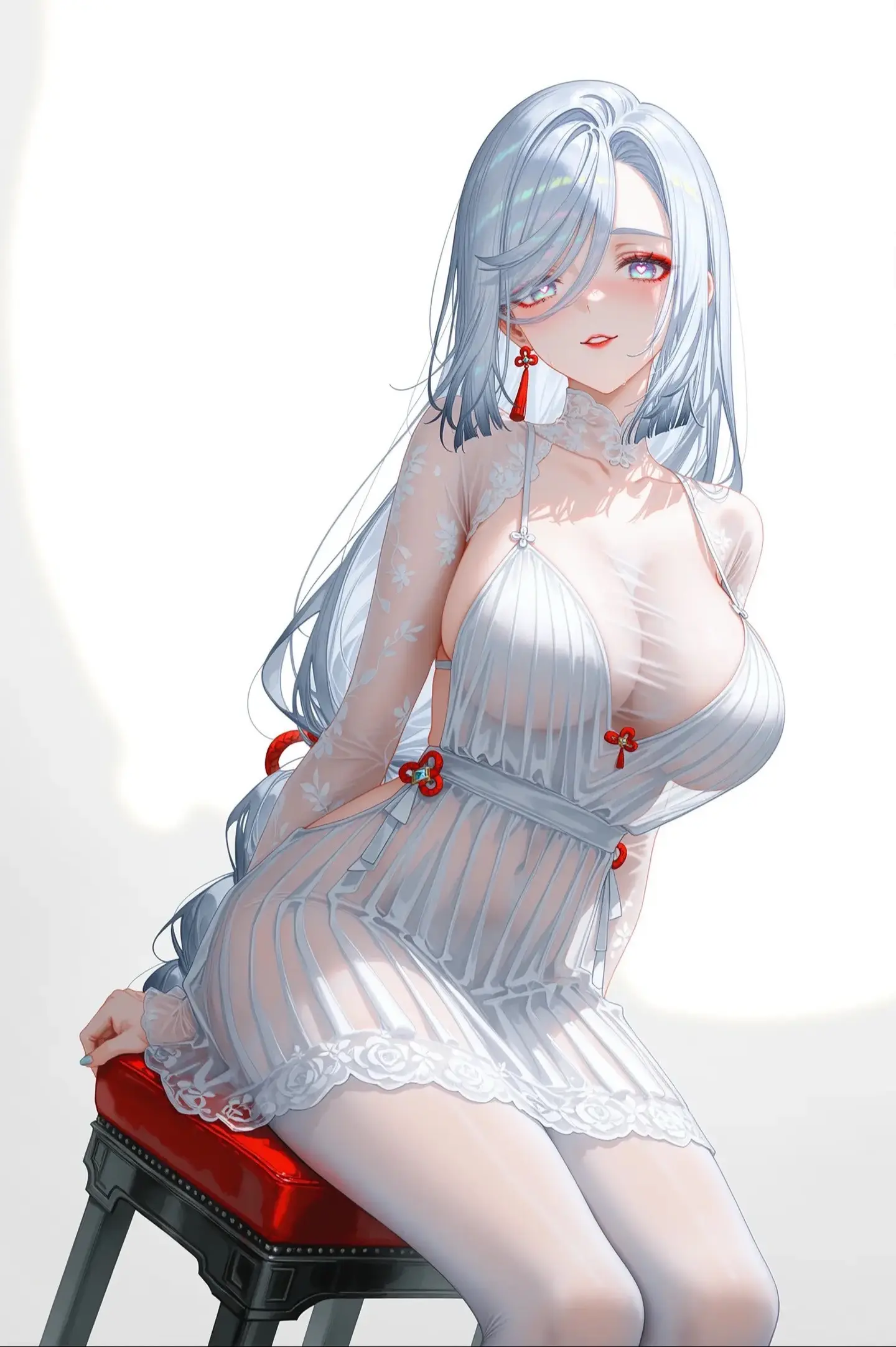 游戏原神 申鹤 高清美图,第2张