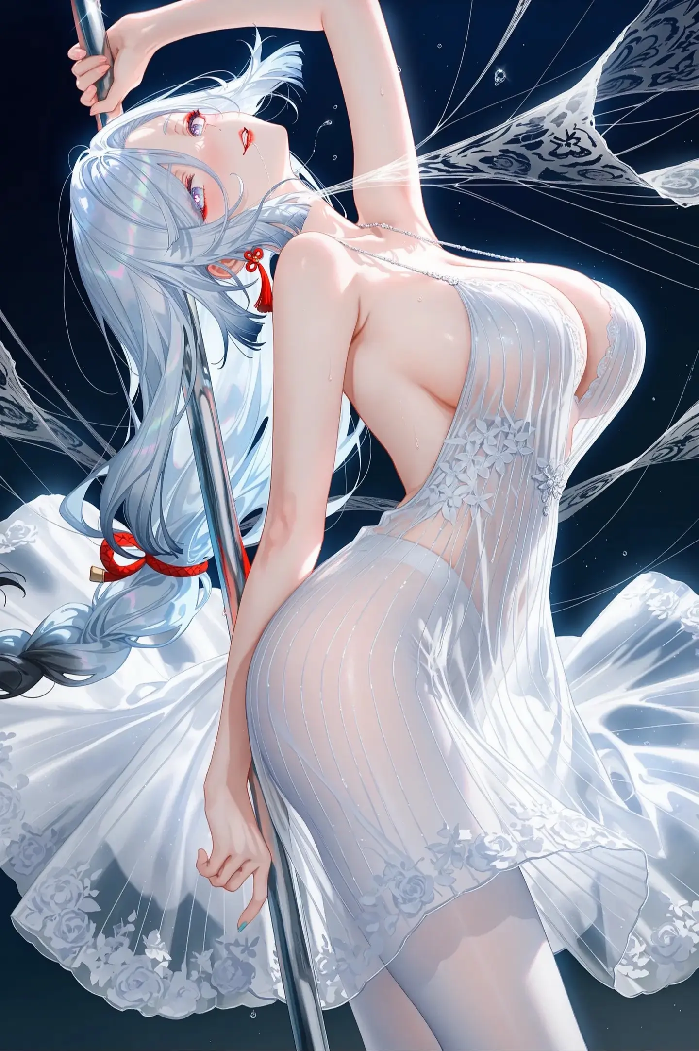 游戏原神 申鹤 高清美图,第6张